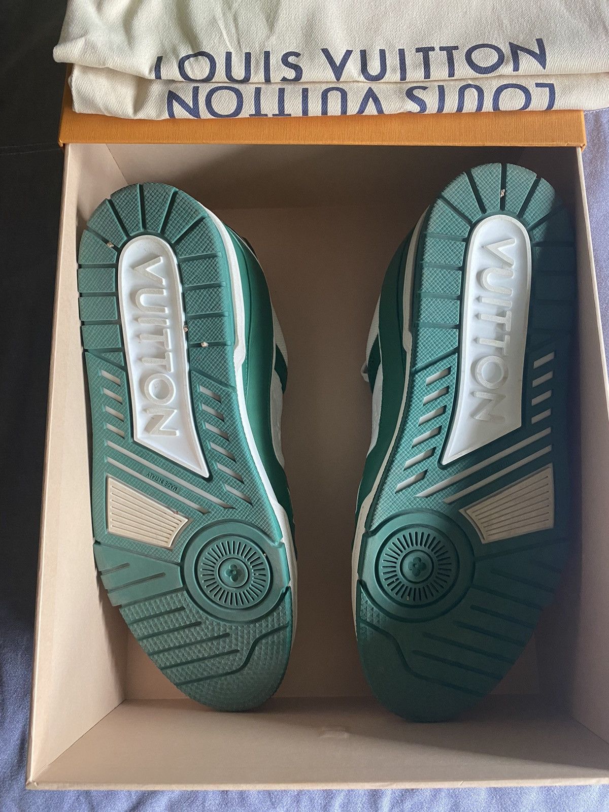 Louis Vuitton Louis Vuitton LV TRAINER SNEAKER Size US 9 / EU 42 - 3 Thumbnail