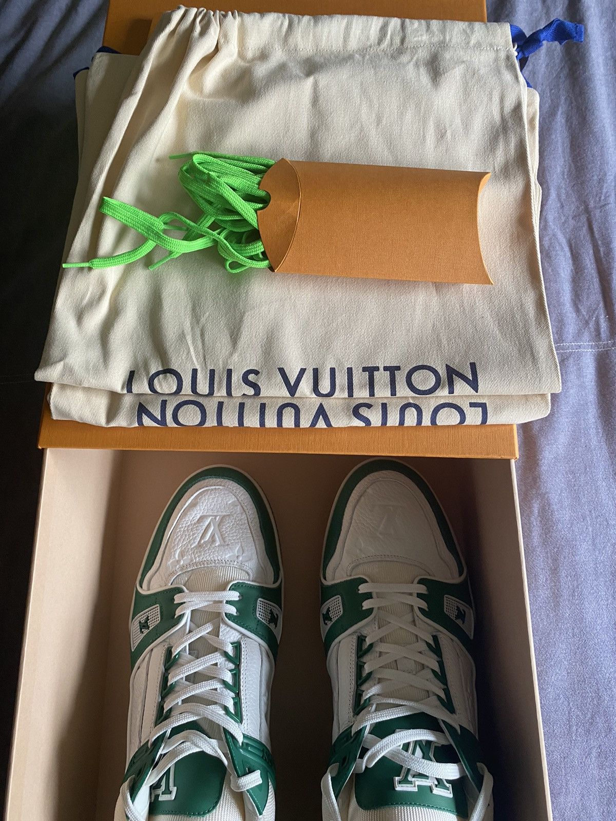 Louis Vuitton Louis Vuitton LV TRAINER SNEAKER Size US 9 / EU 42 - 4 Thumbnail