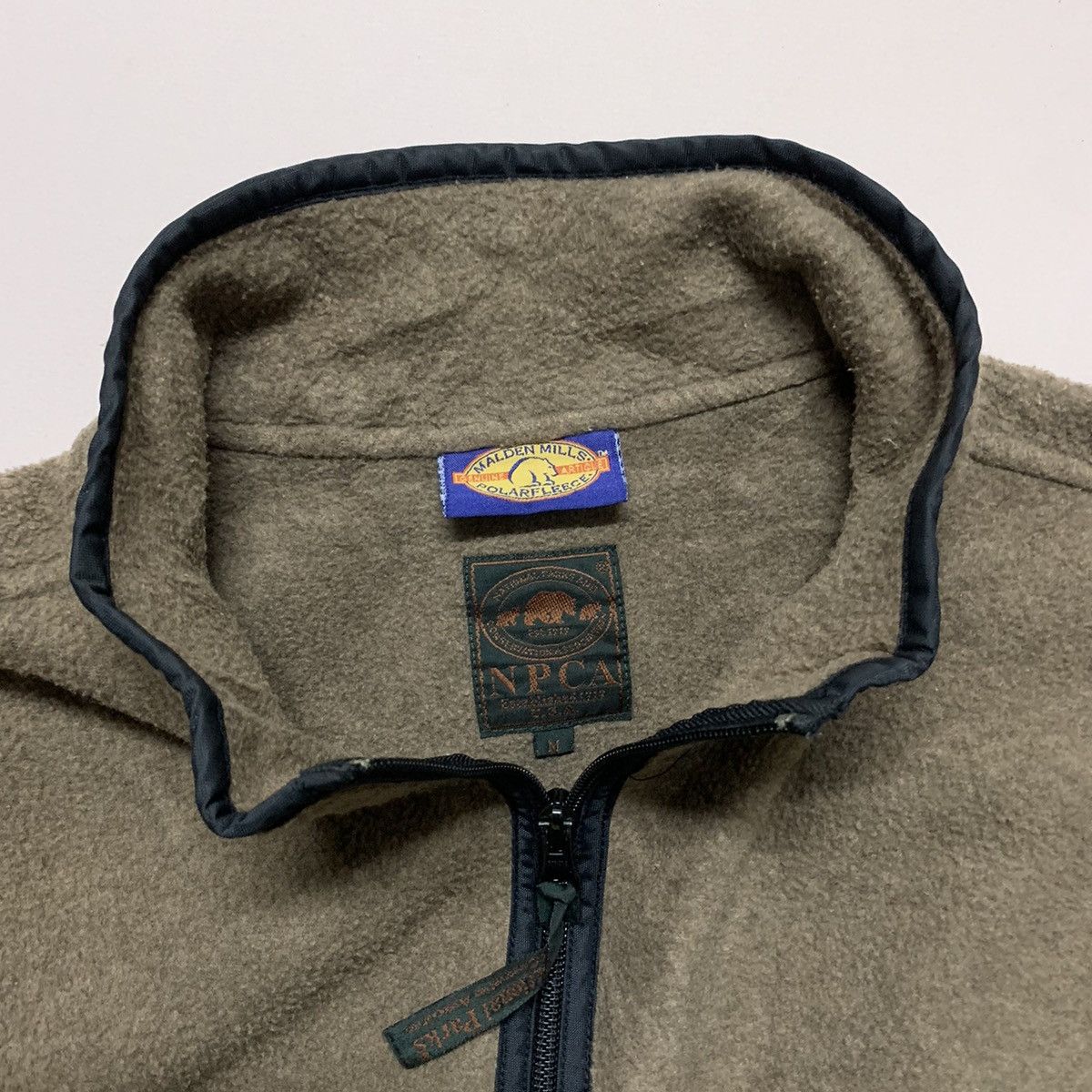Japanese Brand × Vintage Vintage Malden Mills Brand Half Quarter Zip Wind Jacket Size US M / EU 48-50 / 2 - 12 Thumbnail
