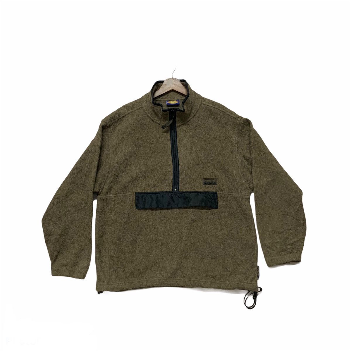 Japanese Brand × Vintage Vintage Malden Mills Brand Half Quarter Zip Wind Jacket Size US M / EU 48-50 / 2 - 1 Thumbnail