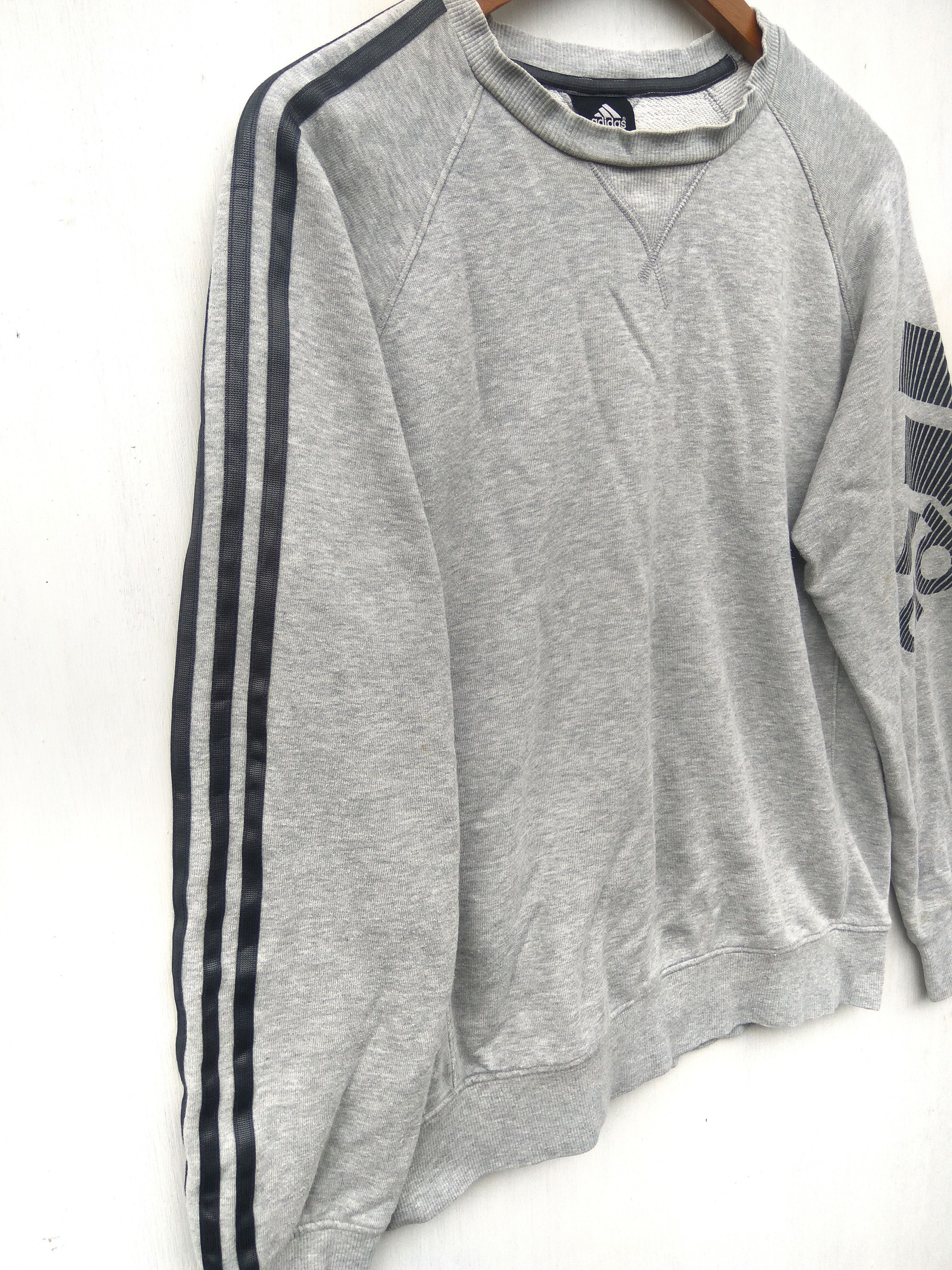 Adidas Vintage Adidas Sweatshirt Big Logo Size US M / EU 48-50 / 2 - 2 Thumbnail