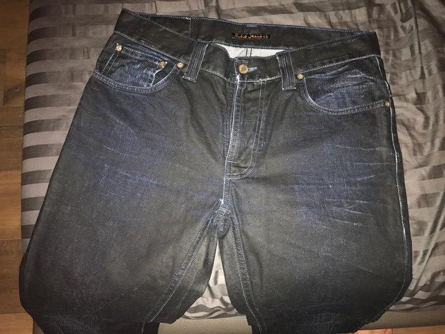 Nudie Jeans dark wax wash