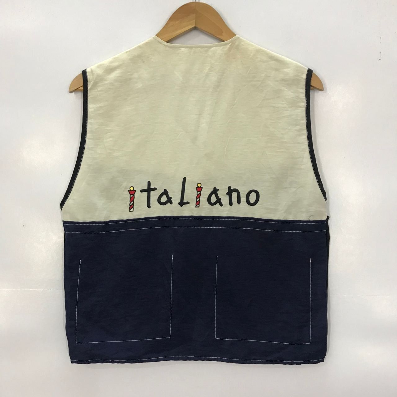 Jean Charles De Castelbajac × Vintage 🔥 Vintage Jean Charles De Castes Ajax Sport Vest Size US M / EU 48-50 / 2 - 5 Thumbnail