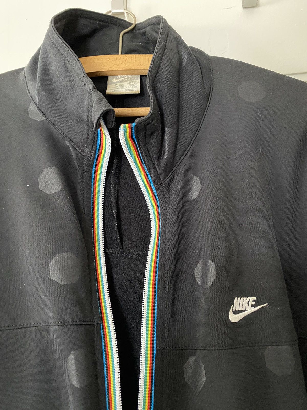 Nike track jacket polka dots rainbow limited edition vintage Size US M / EU 48-50 / 2 - 3 Thumbnail