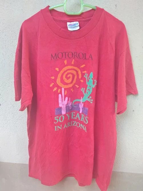 Motorola 🔥 RARE VINTAGE MOTOROLA 50YEARS IN ARIZONA Size US L / EU 52-54 / 3 - 4 Thumbnail