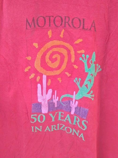 🔥 RARE VINTAGE MOTOROLA 50YEARS IN ARIZONA