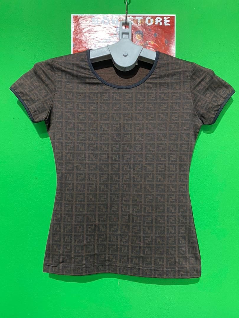 Fendi Authentic Fendi Monogram T shirt Size US XS / EU 42 / 0 - 1 Thumbnail