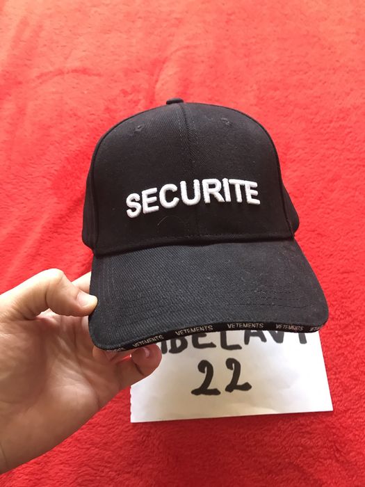 Vetements Vetements Cap Securite | Grailed