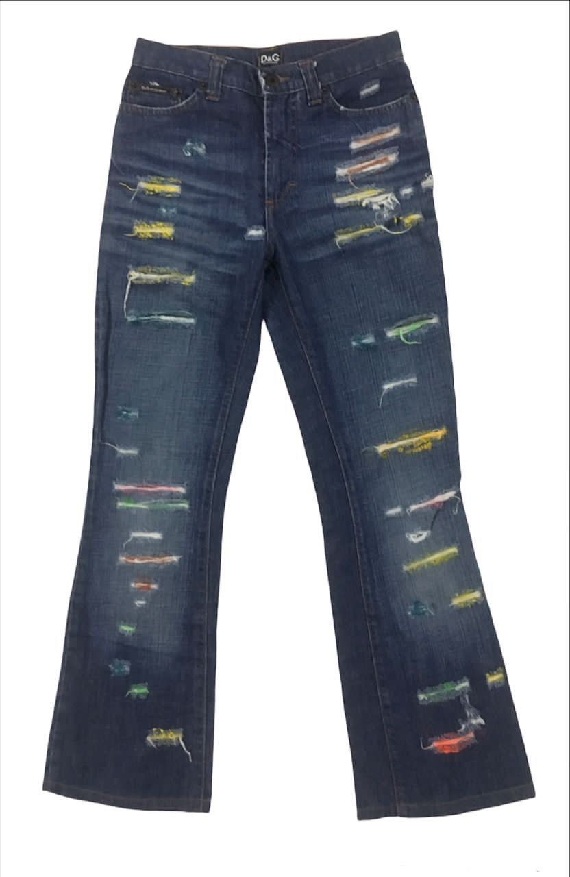 Dolce & Gabbana Dolce & Gabbana Distressed Jeans Size US 28 / EU 44 - 4 Thumbnail