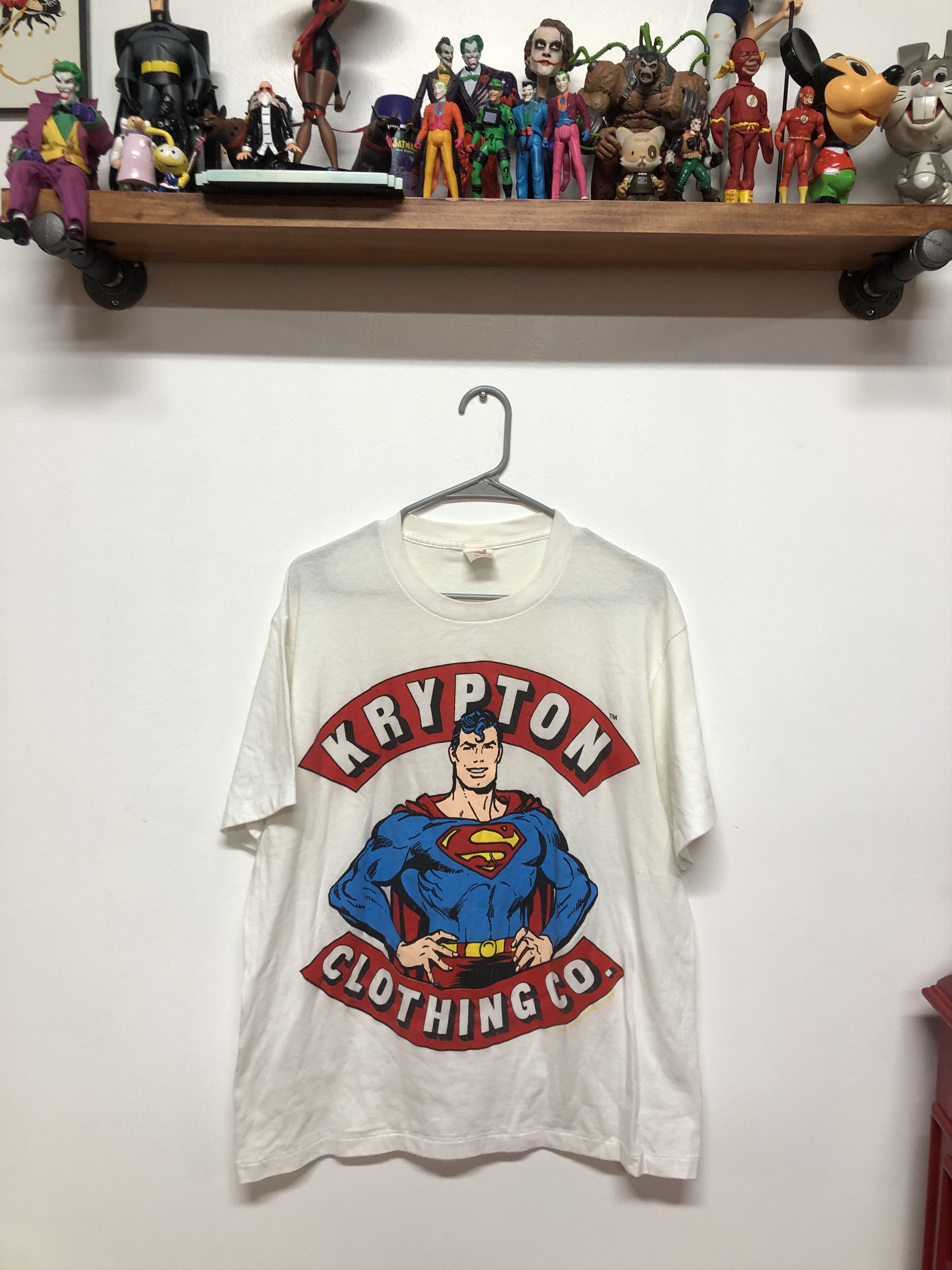 Vintage 1987 Krypton Clothing Co. Superman Tee