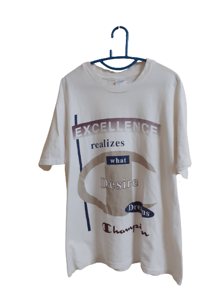 Champion × Vintage Vintage 90's Big Logo Champion (Super Rare) Size US L / EU 52-54 / 3 - 1 Thumbnail