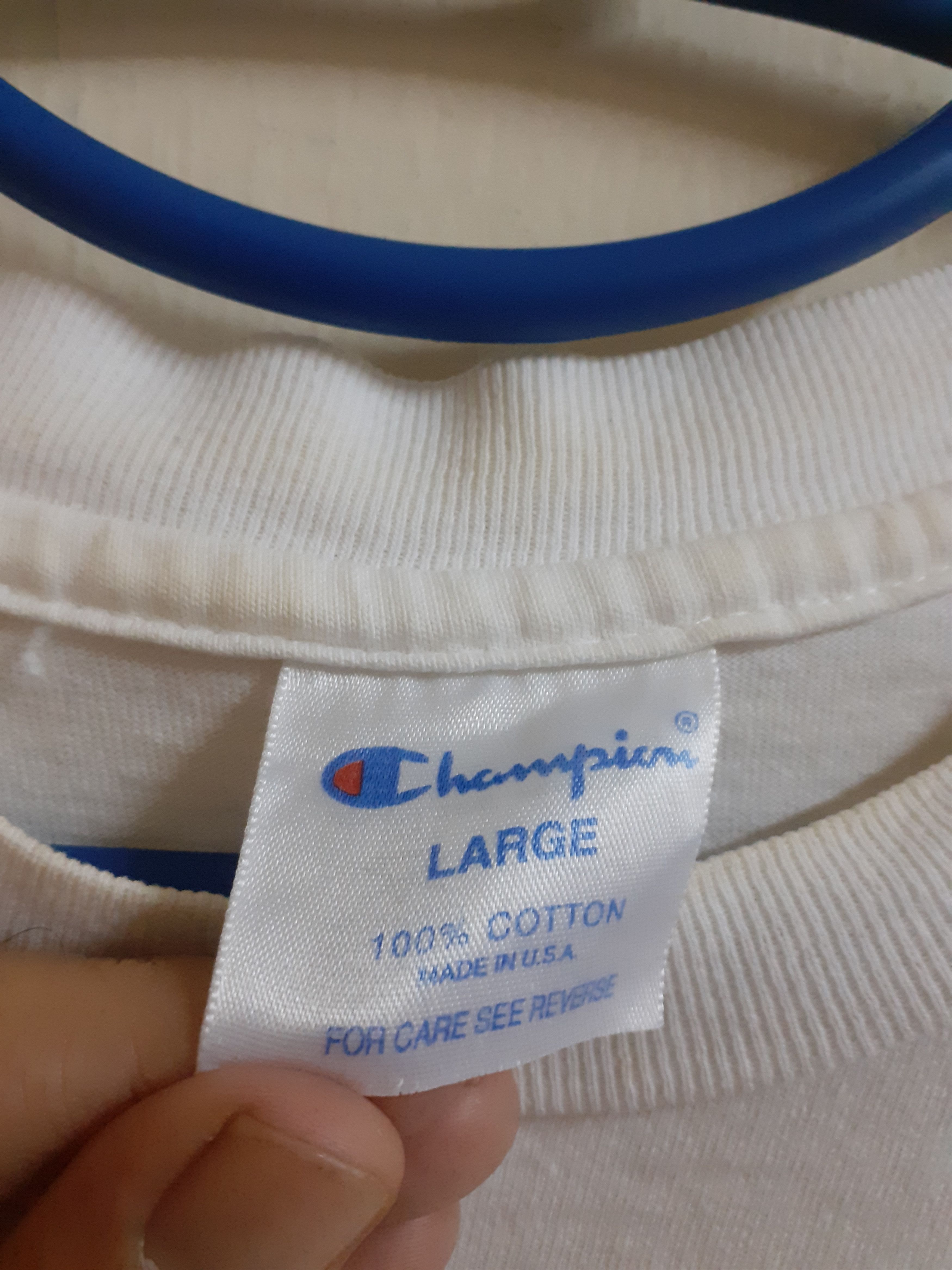 Champion × Vintage Vintage 90's Big Logo Champion (Super Rare) Size US L / EU 52-54 / 3 - 5 Thumbnail