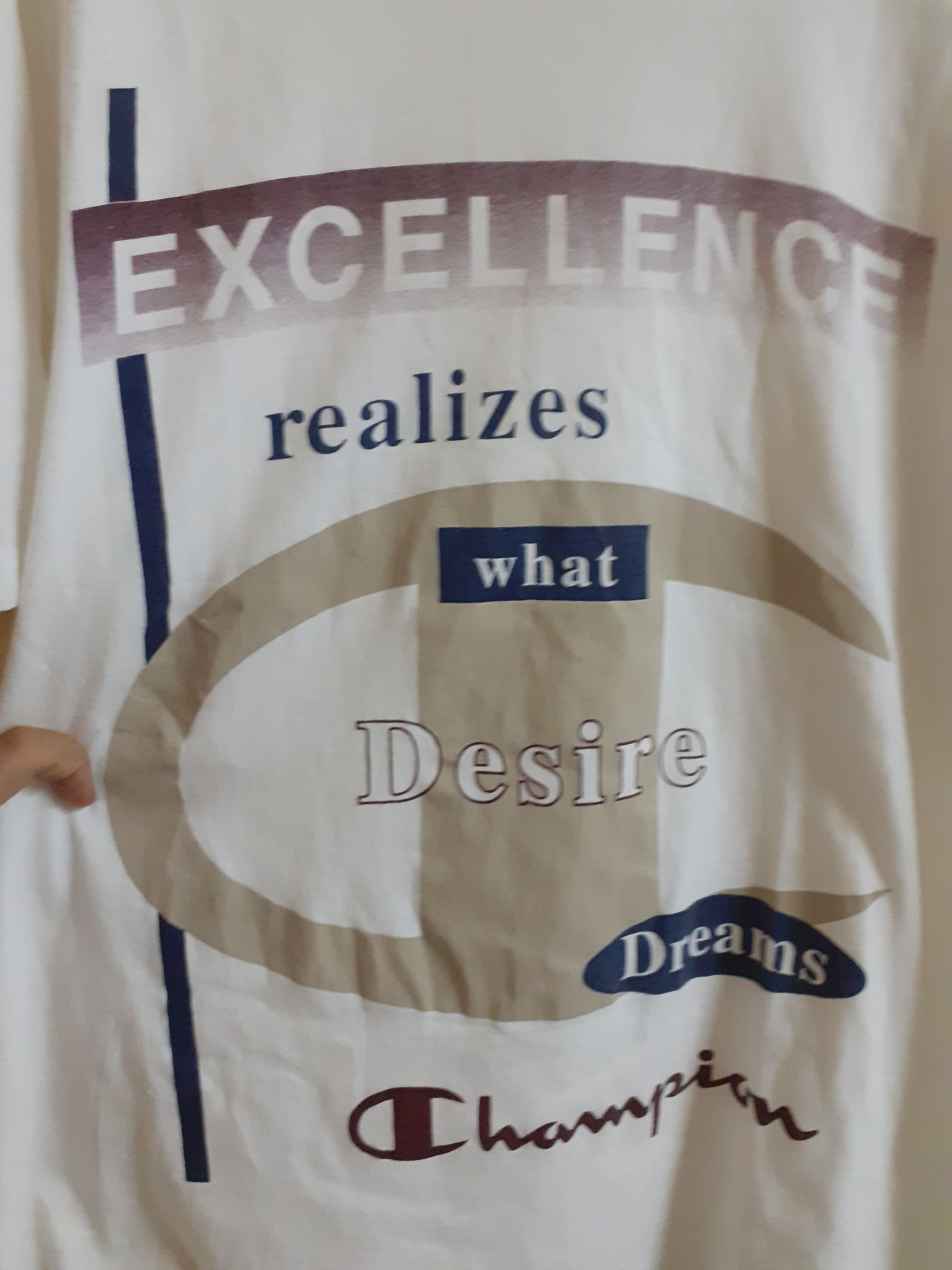 Champion × Vintage Vintage 90's Big Logo Champion (Super Rare) Size US L / EU 52-54 / 3 - 3 Thumbnail