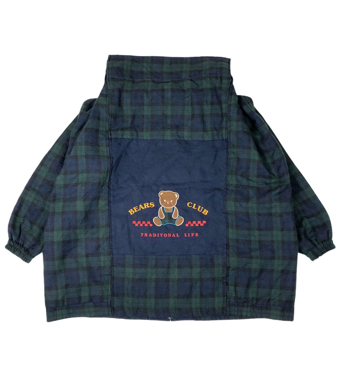 Japanese Brand × Vintage Japan Brand Rose Dream Bear Club Plaid Oversized Jacket Size US XL / EU 56 / 4 - 11 Thumbnail