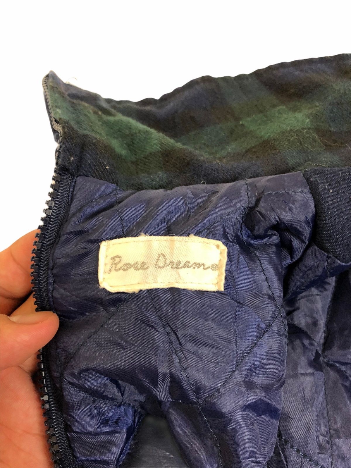 Japanese Brand × Vintage Japan Brand Rose Dream Bear Club Plaid Oversized Jacket Size US XL / EU 56 / 4 - 16 Thumbnail