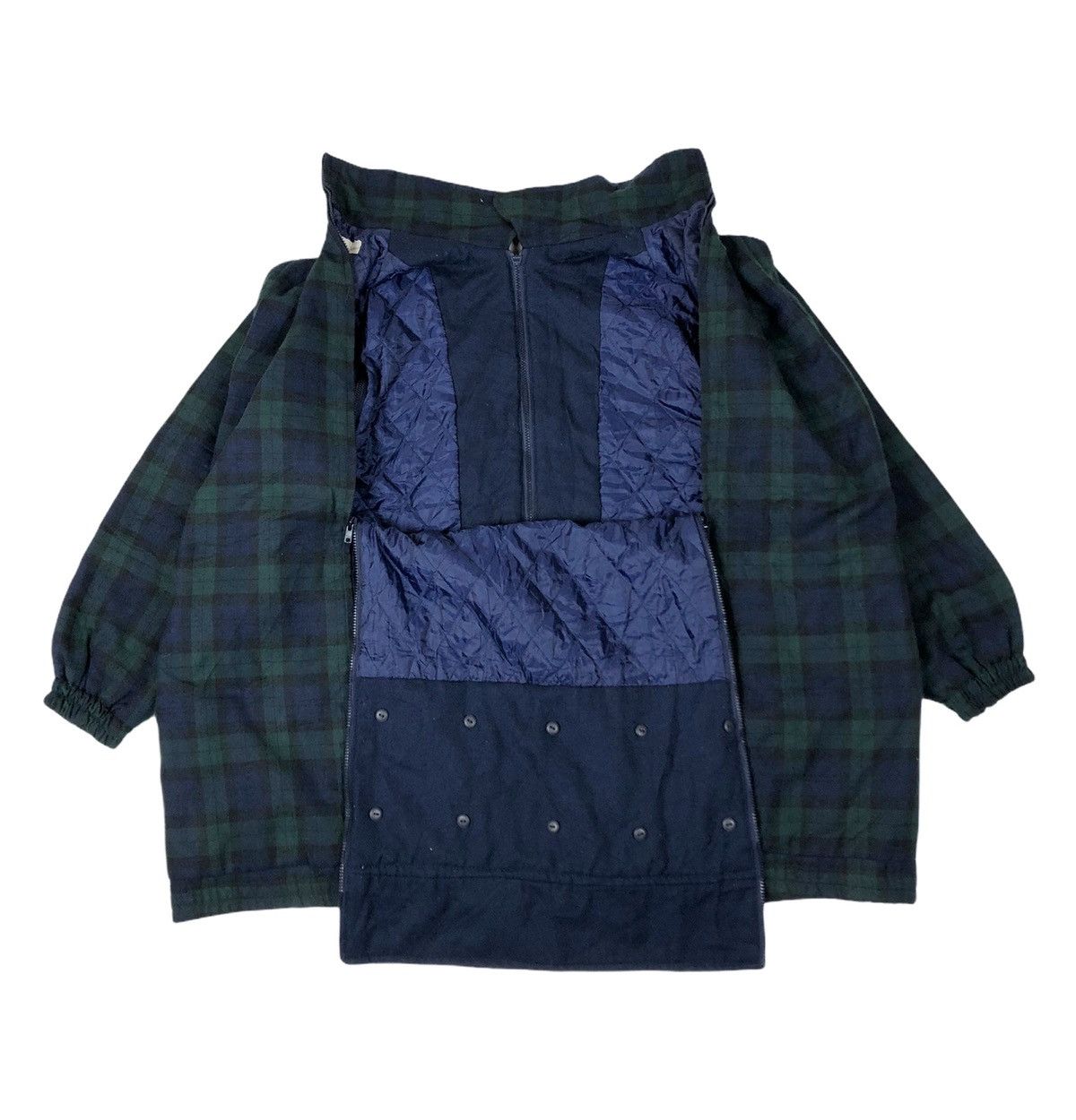 Japanese Brand × Vintage Japan Brand Rose Dream Bear Club Plaid Oversized Jacket Size US XL / EU 56 / 4 - 14 Thumbnail