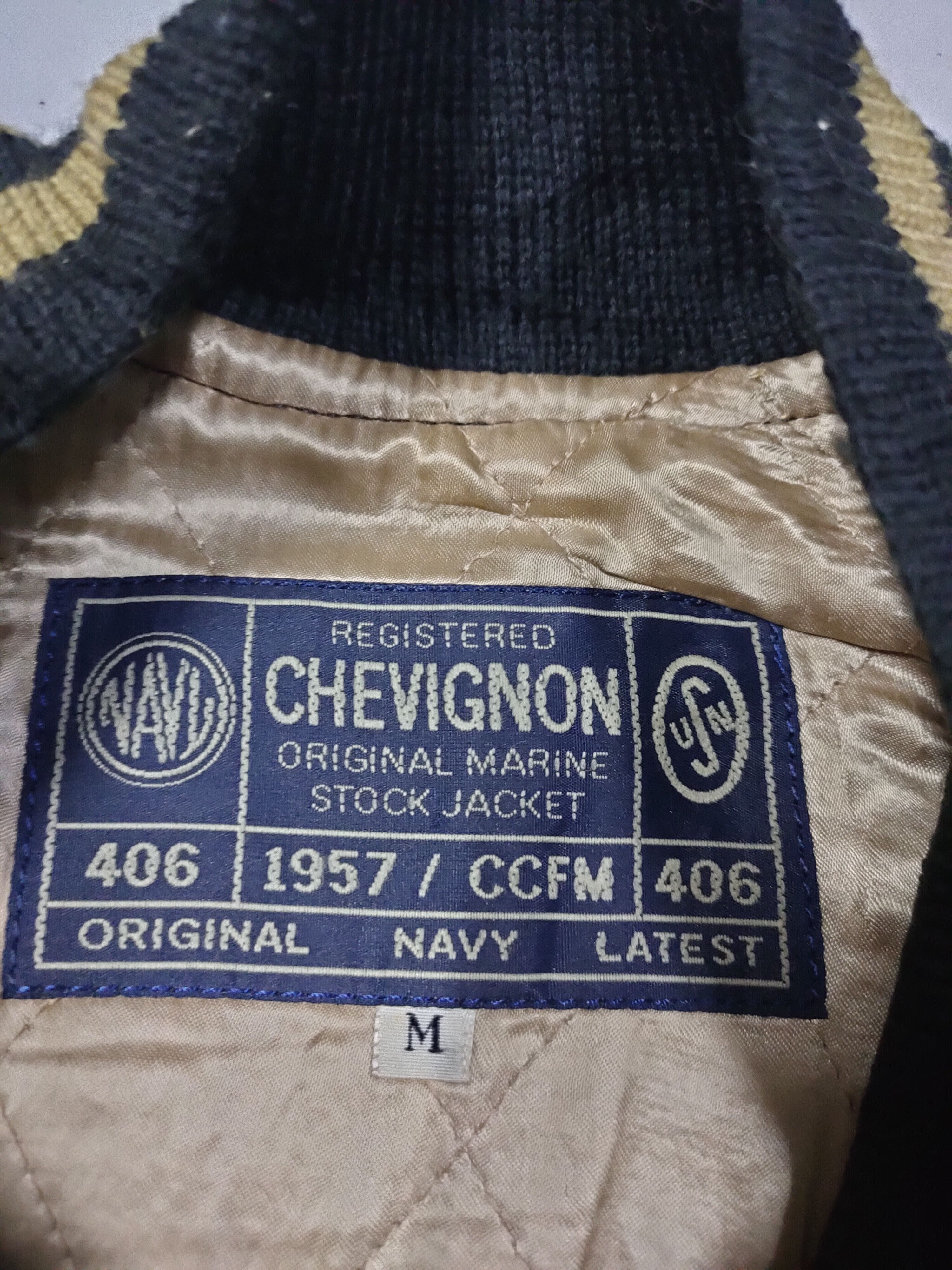 Chevignon Orginal Marine outlet Stock Jacket (1980)