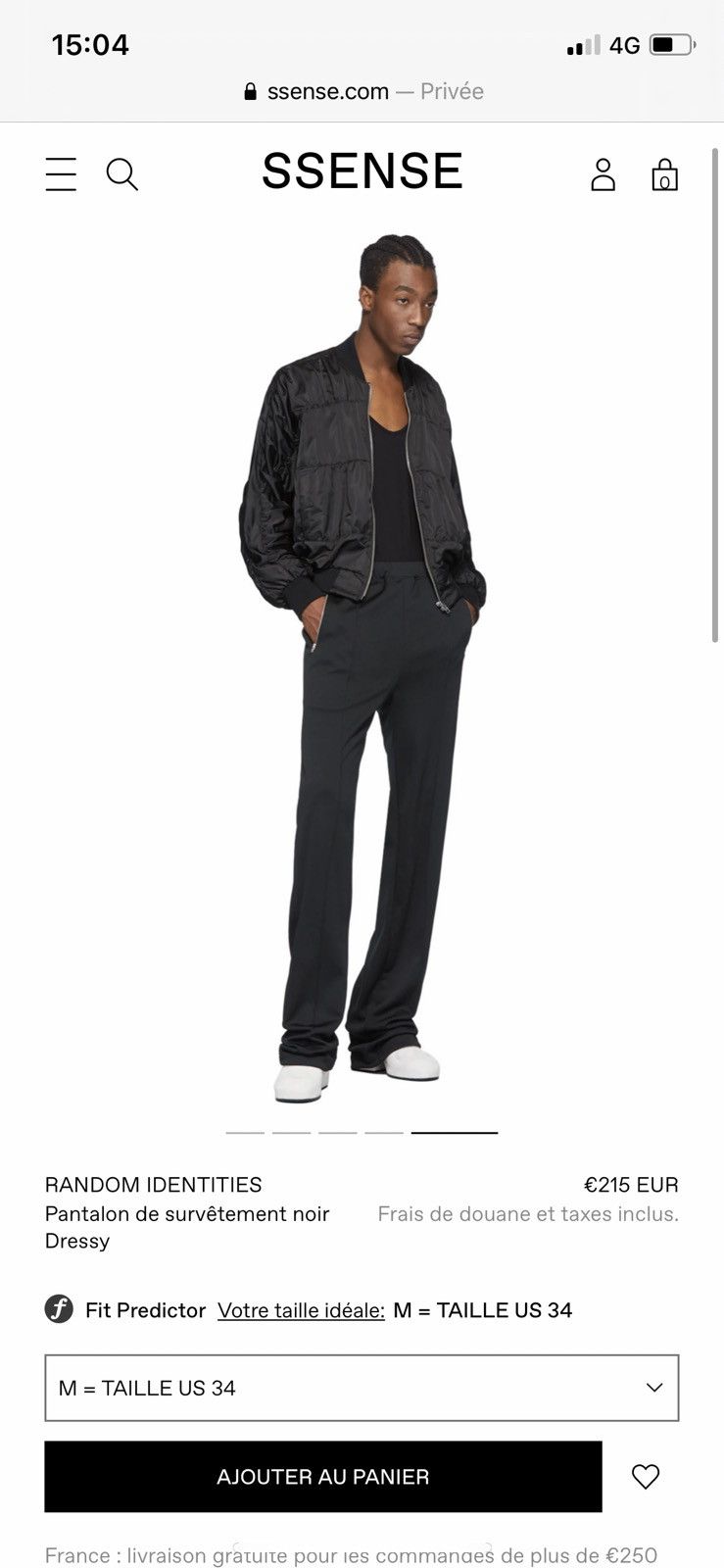 Random Identities Random Identities Dressy Track Pants | Grailed