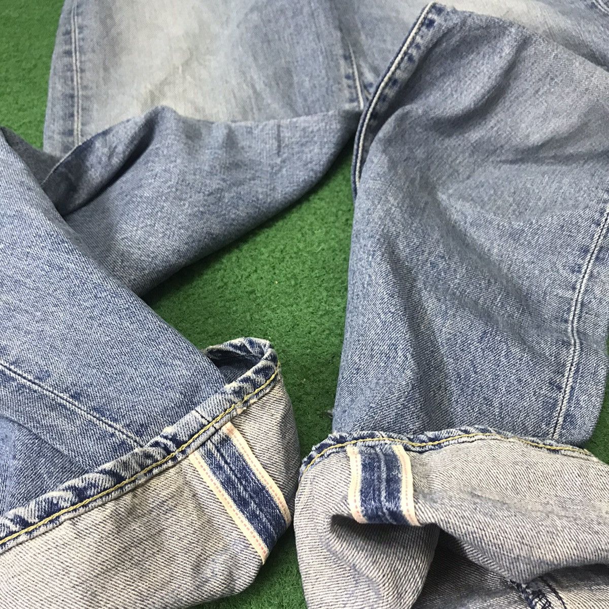 Levi's Vintage Levis Big E 702xx Denim Selvedge Jeans Buckle Size US 29 - 20 Thumbnail