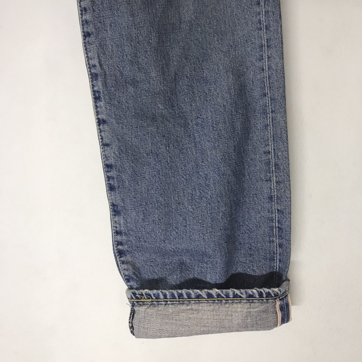 Levi's Vintage Levis Big E 702xx Denim Selvedge Jeans Buckle Size US 29 - 25 Thumbnail