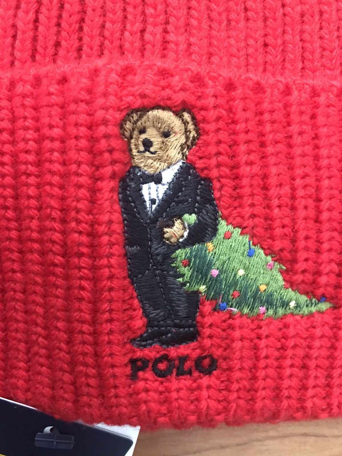 Polo Ralph Lauren Polo Ralph Lauren Christmas Tree Bear Beanie Grailed