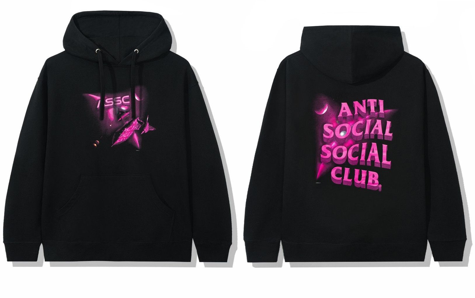DS FW20 ASSC SR-88 Black Hoodie in hand Supreme Offwhite