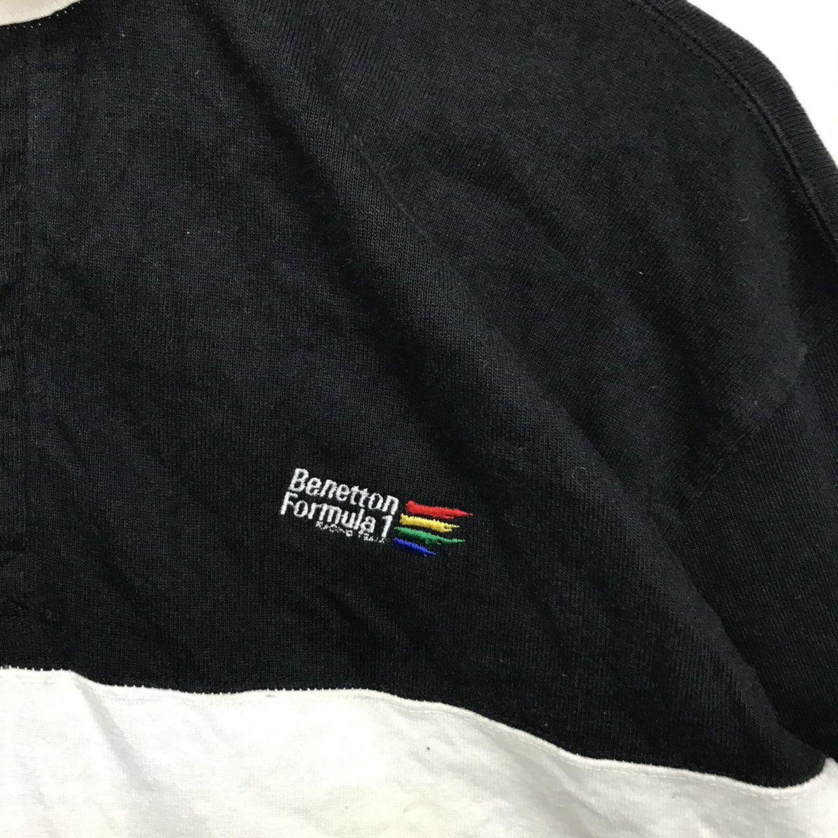 Benetton Benetton Formula 1 Racing Team Polo Rugby Shirt Size US M / EU 48-50 / 2 - 3 Thumbnail