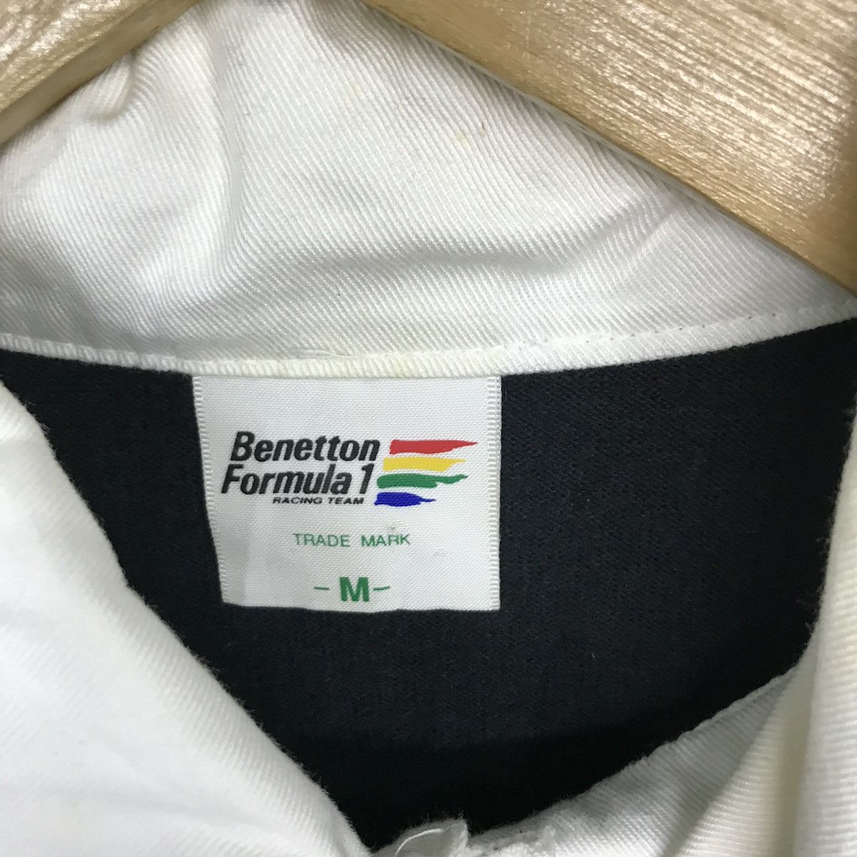 Benetton Benetton Formula 1 Racing Team Polo Rugby Shirt Size US M / EU 48-50 / 2 - 4 Thumbnail