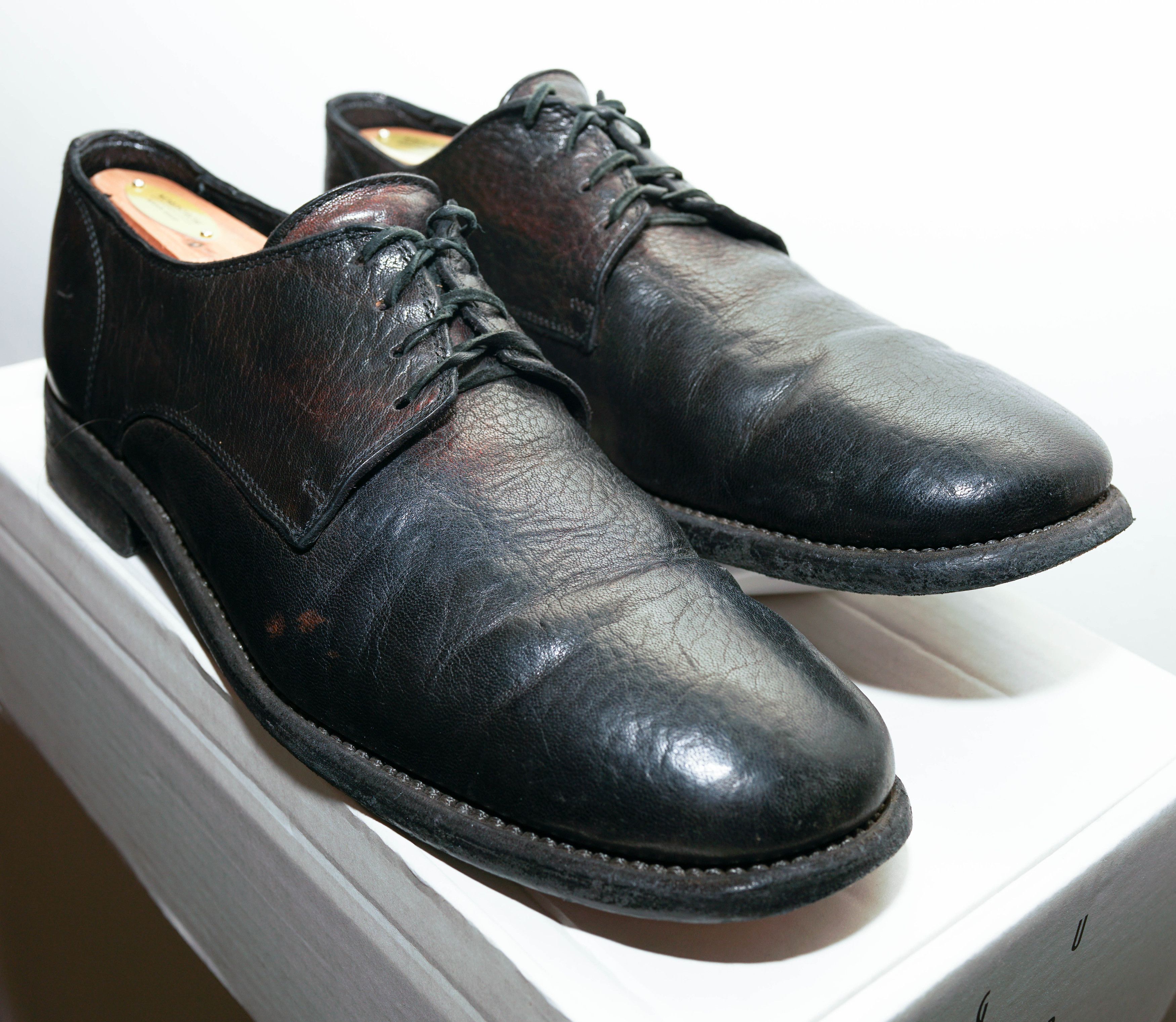 Guidi 992 in black full grain donkey leather | Grailed