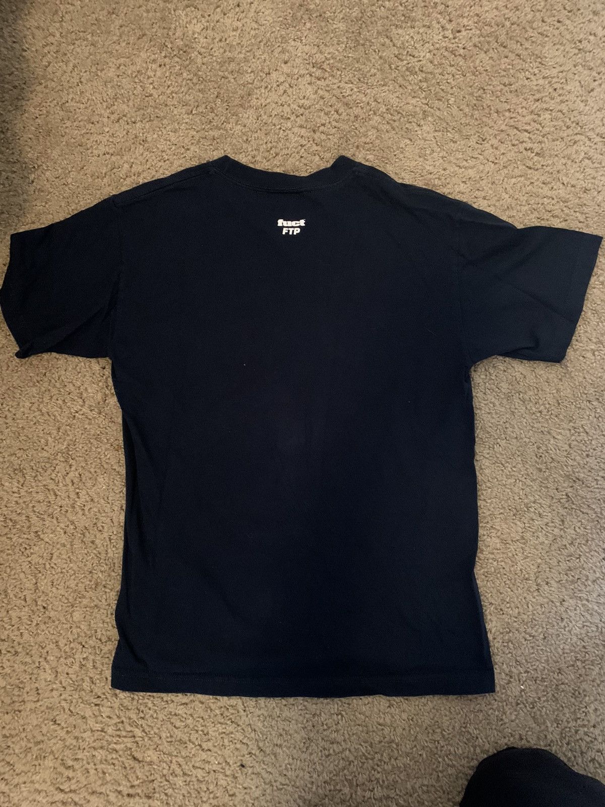 FUCT × Fuck The Population FTP Fuct Short Sleeve Navy Fight Crime Buy a Gun Size US M / EU 48-50 / 2 - 2 Thumbnail