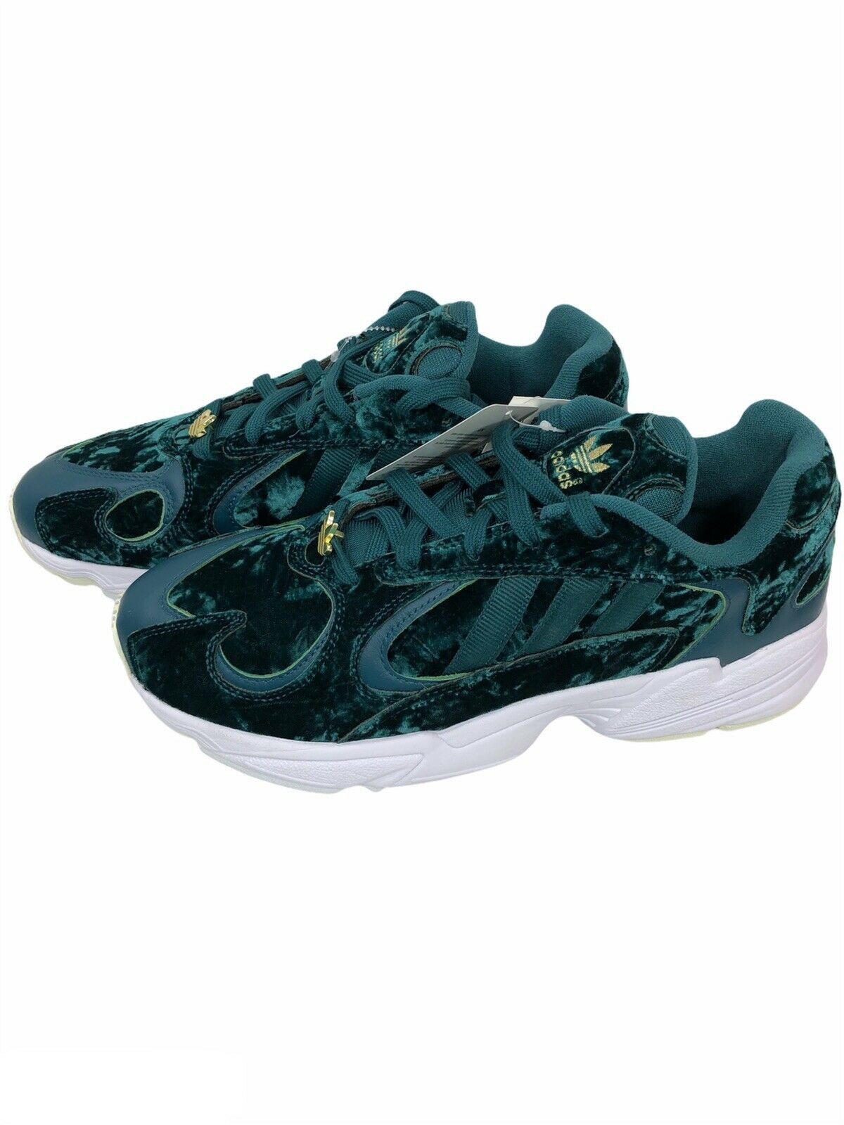 Adidas Adidas Originals Yung 1 Men s Green Aqua Velvet Grailed