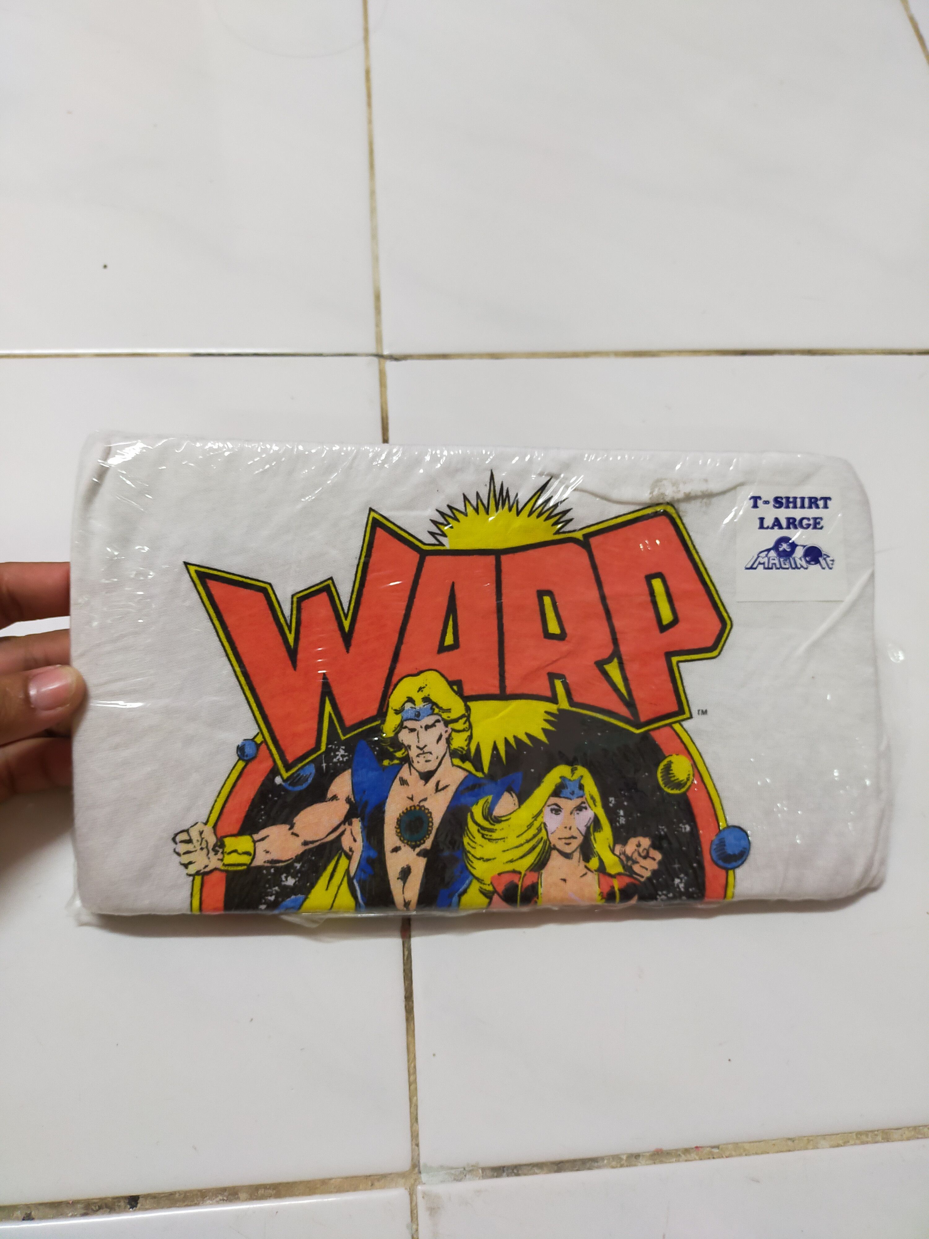 Vintage Rare Vintage New Old Stock Warp Animation T-Shirt Size L Size US L / EU 52-54 / 3 - 3 Thumbnail