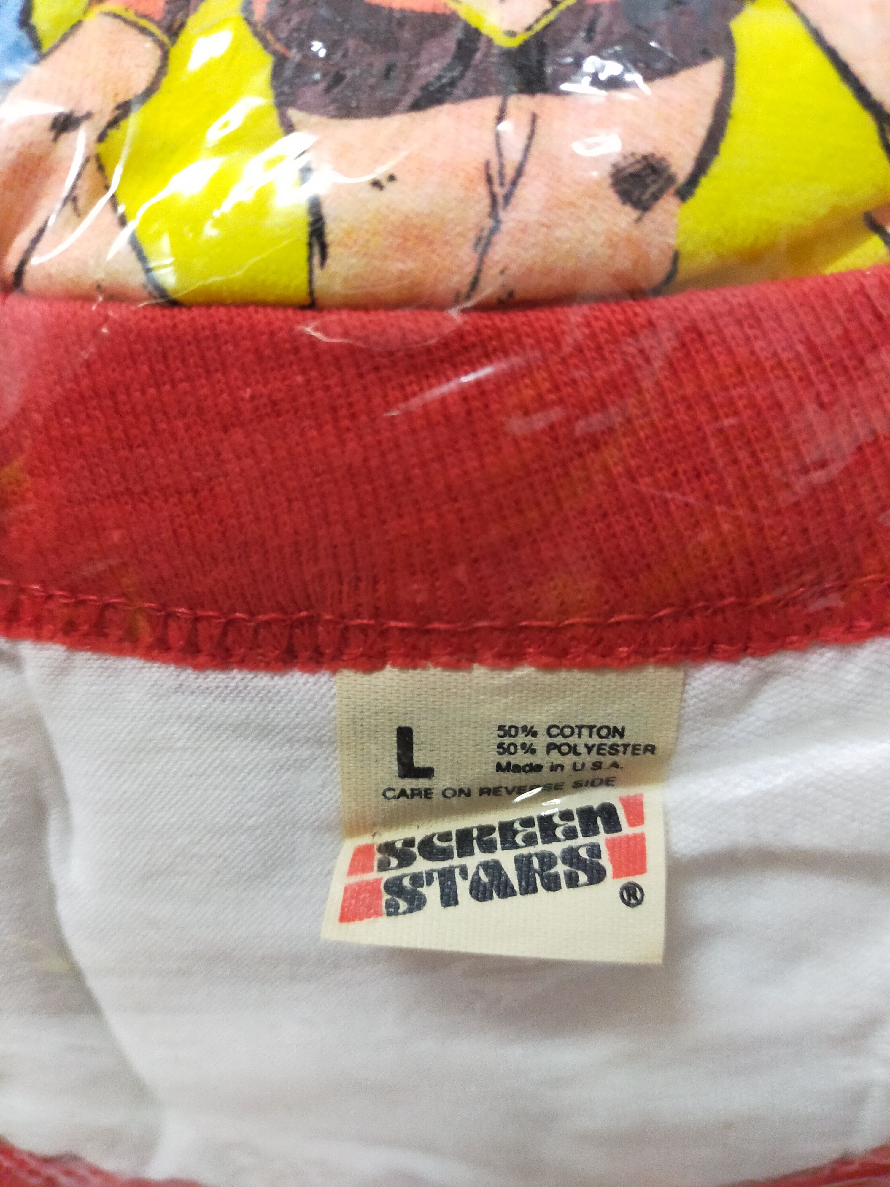 Vintage Rare Vintage New Old Stock Warp Animation T-Shirt Size L Size US L / EU 52-54 / 3 - 6 Thumbnail