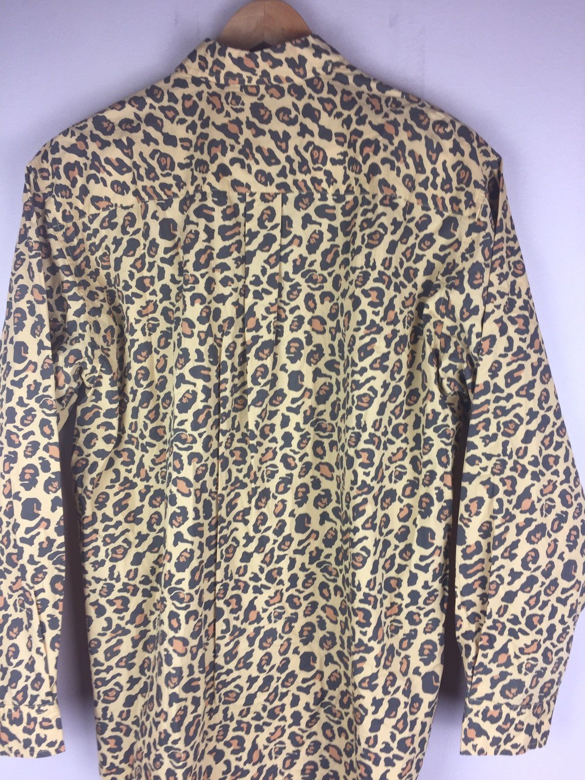 BAPE Leopard Print on sale Shirt Size L