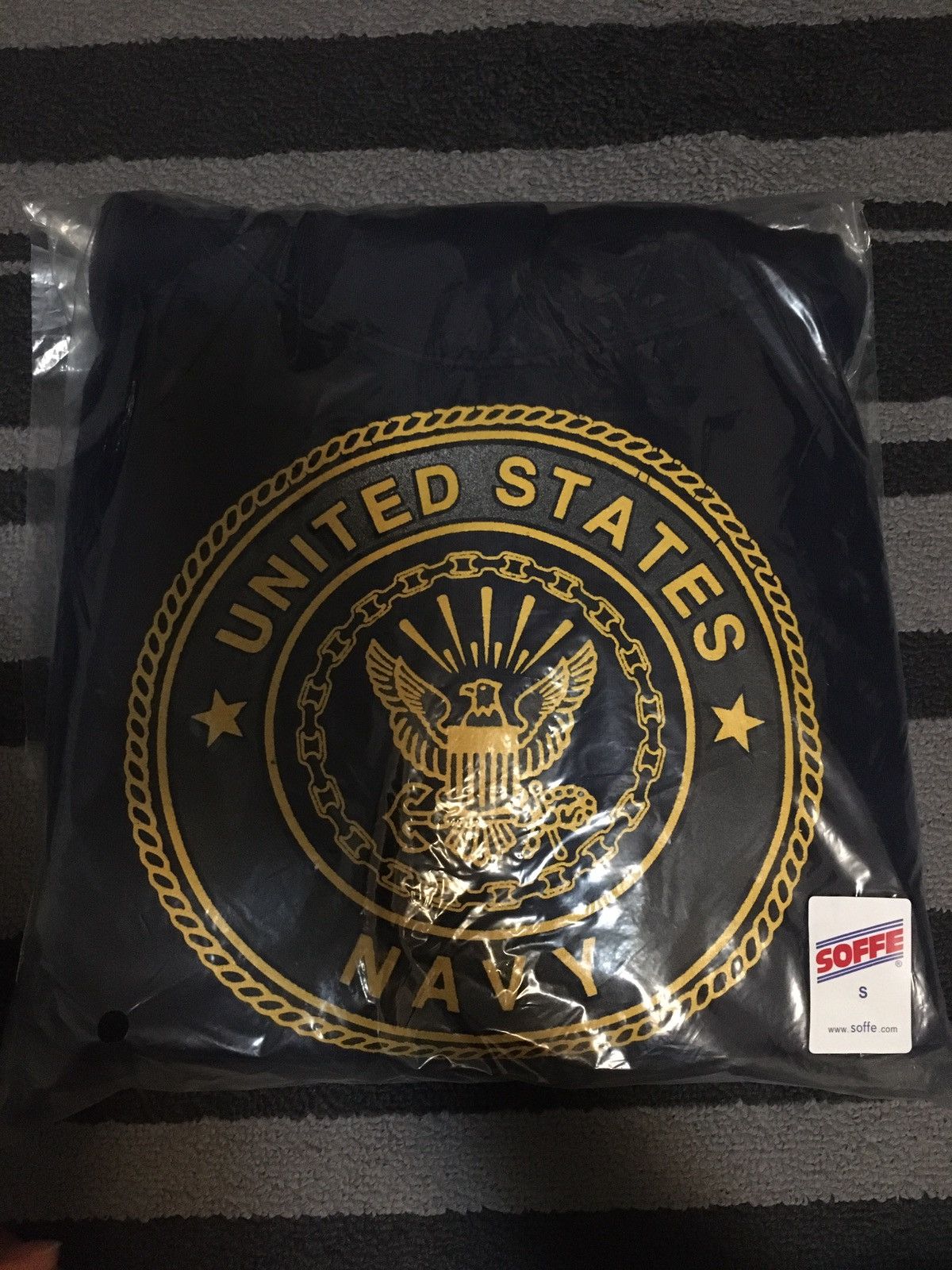 Vintage 90s US Navy Hoodie Worn By Jerry Lorenzo Size US S / EU 44-46 / 1 - 3 Thumbnail
