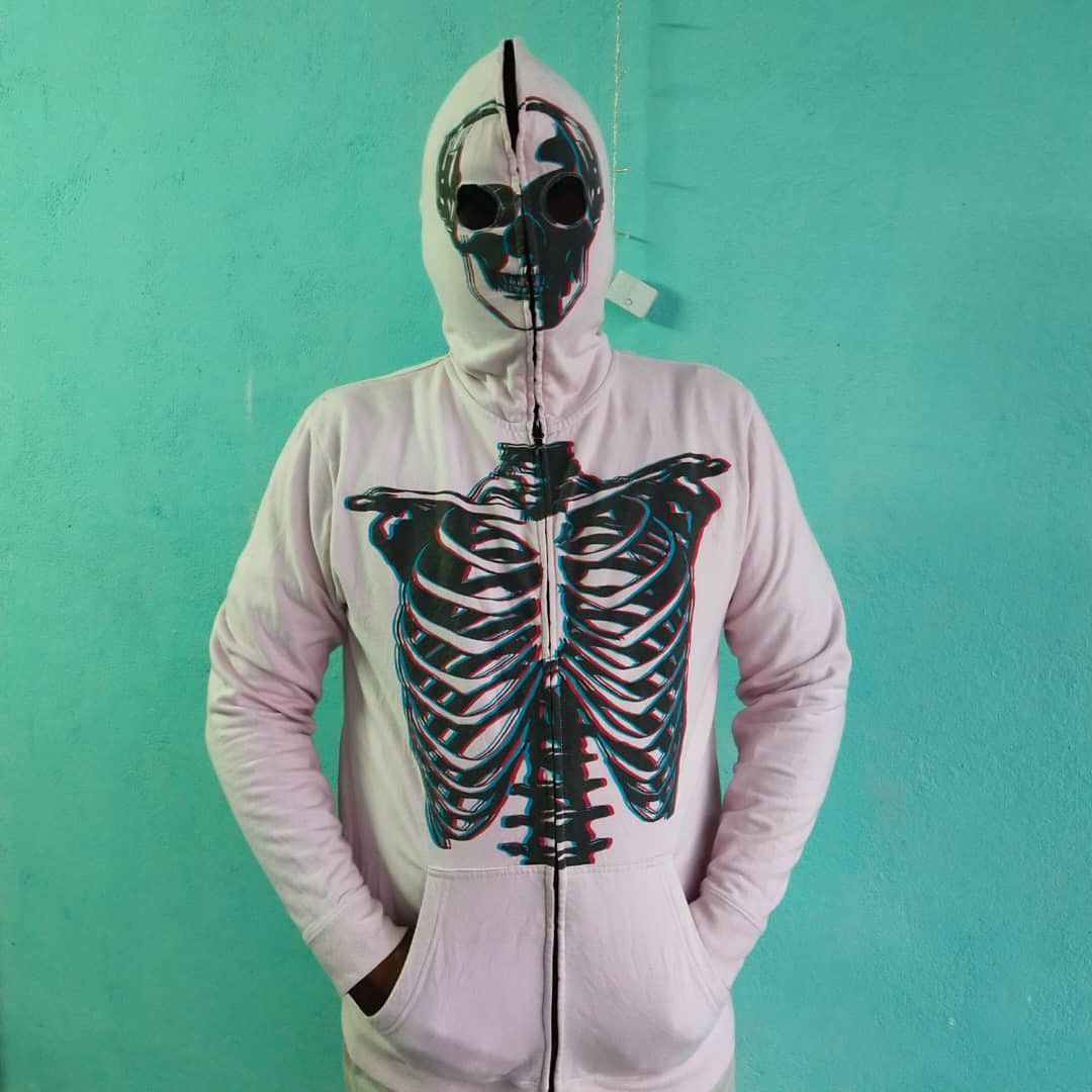 Other 3d skeleton skull hoodie Size US XL / EU 56 / 4 - 1 Thumbnail