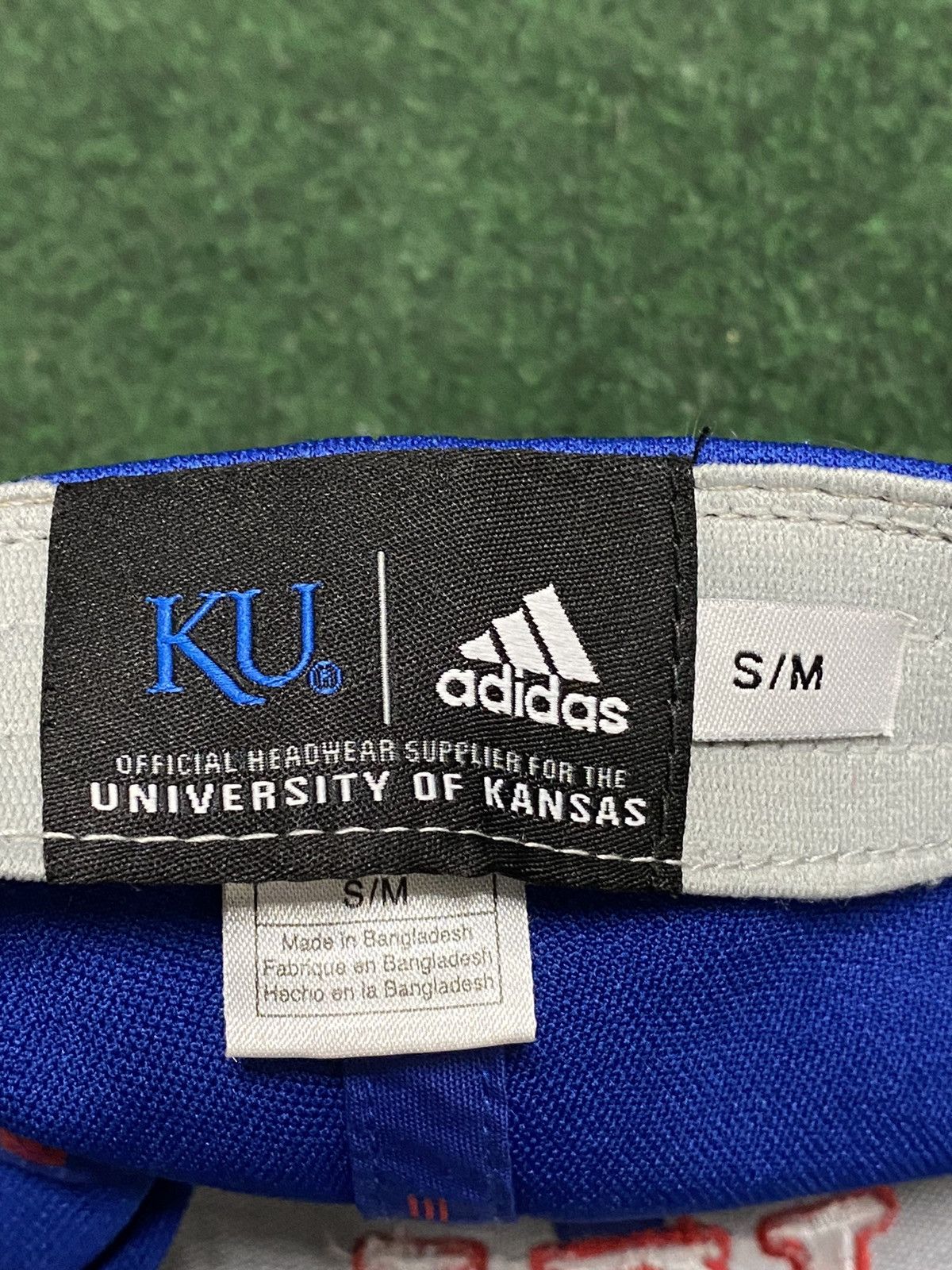 Adidas Adidas University of Kansas Jayhawks Football Climalite Hat Size ONE SIZE - 6 Thumbnail
