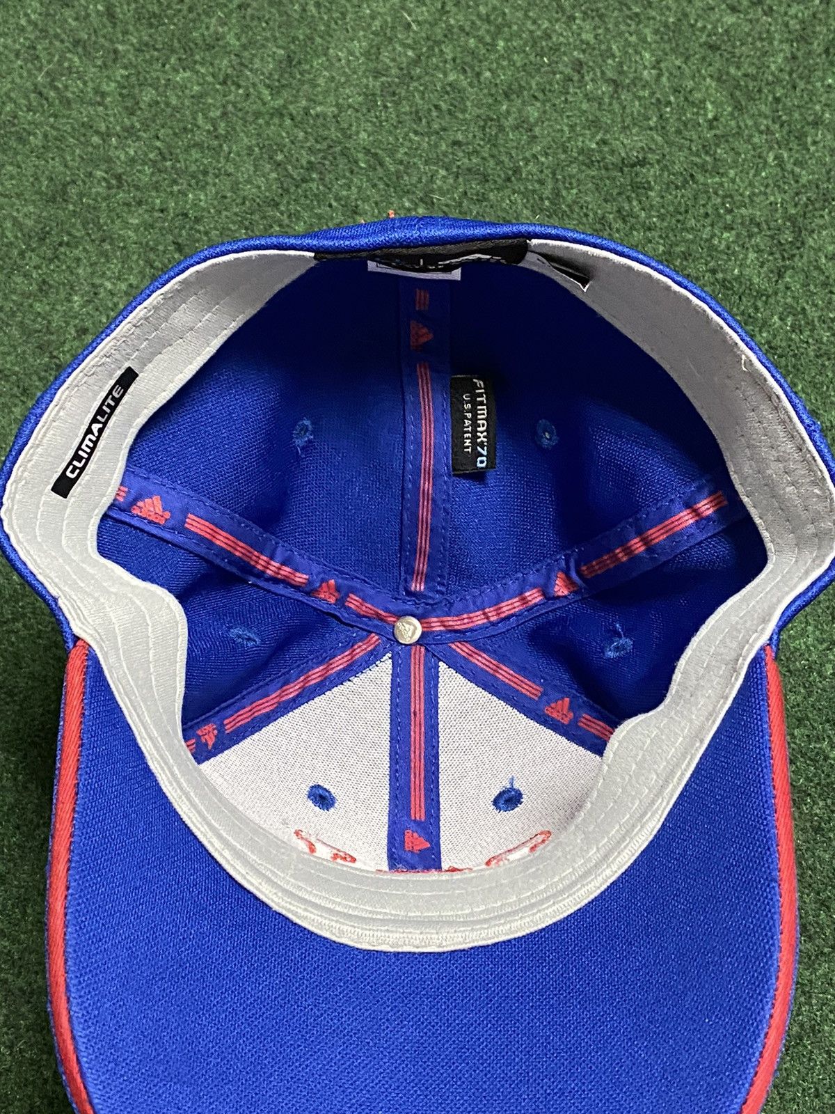 Adidas Adidas University of Kansas Jayhawks Football Climalite Hat Size ONE SIZE - 4 Thumbnail