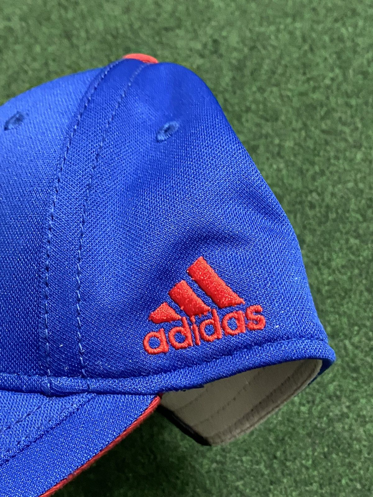Adidas Adidas University of Kansas Jayhawks Football Climalite Hat Size ONE SIZE - 2 Thumbnail