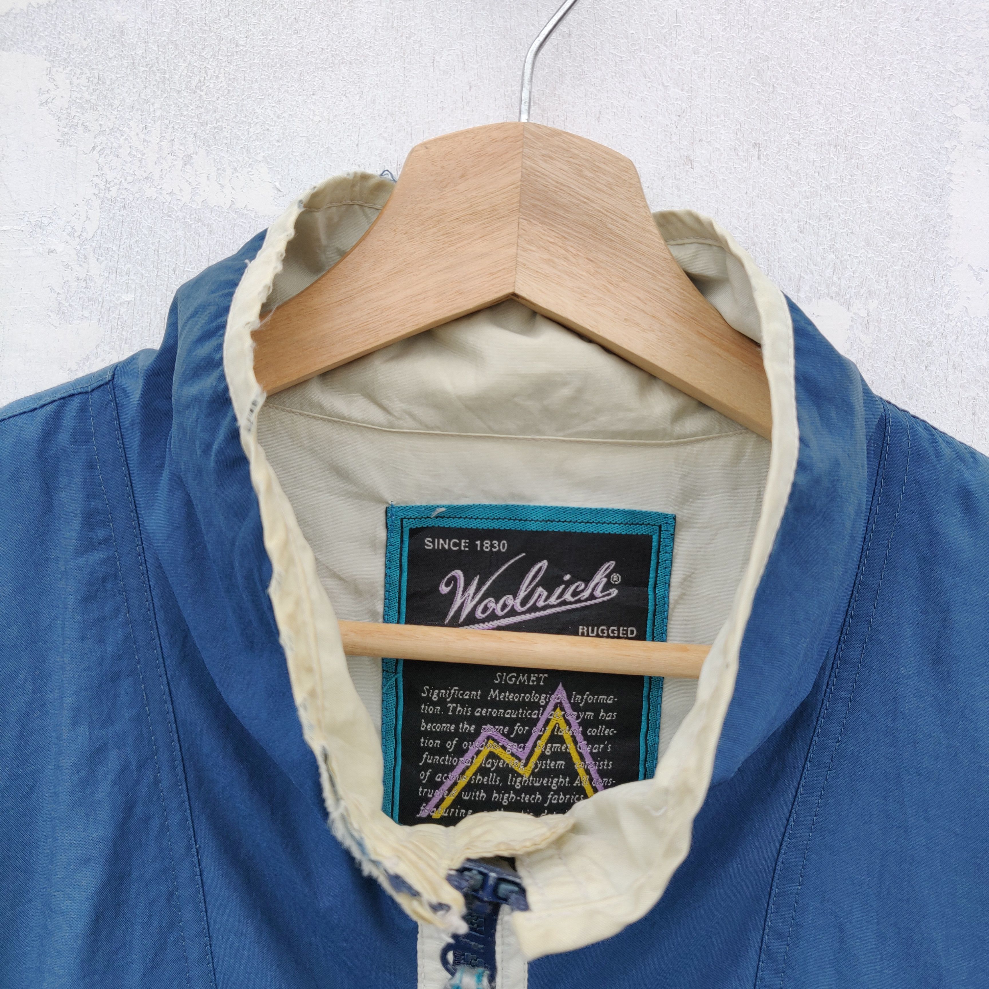 Designer × Vintage × Woolrich Woolen Mills Vintage Woolrich Jacket Full Zipper Japanese Designer Size US L / EU 52-54 / 3 - 11 Thumbnail