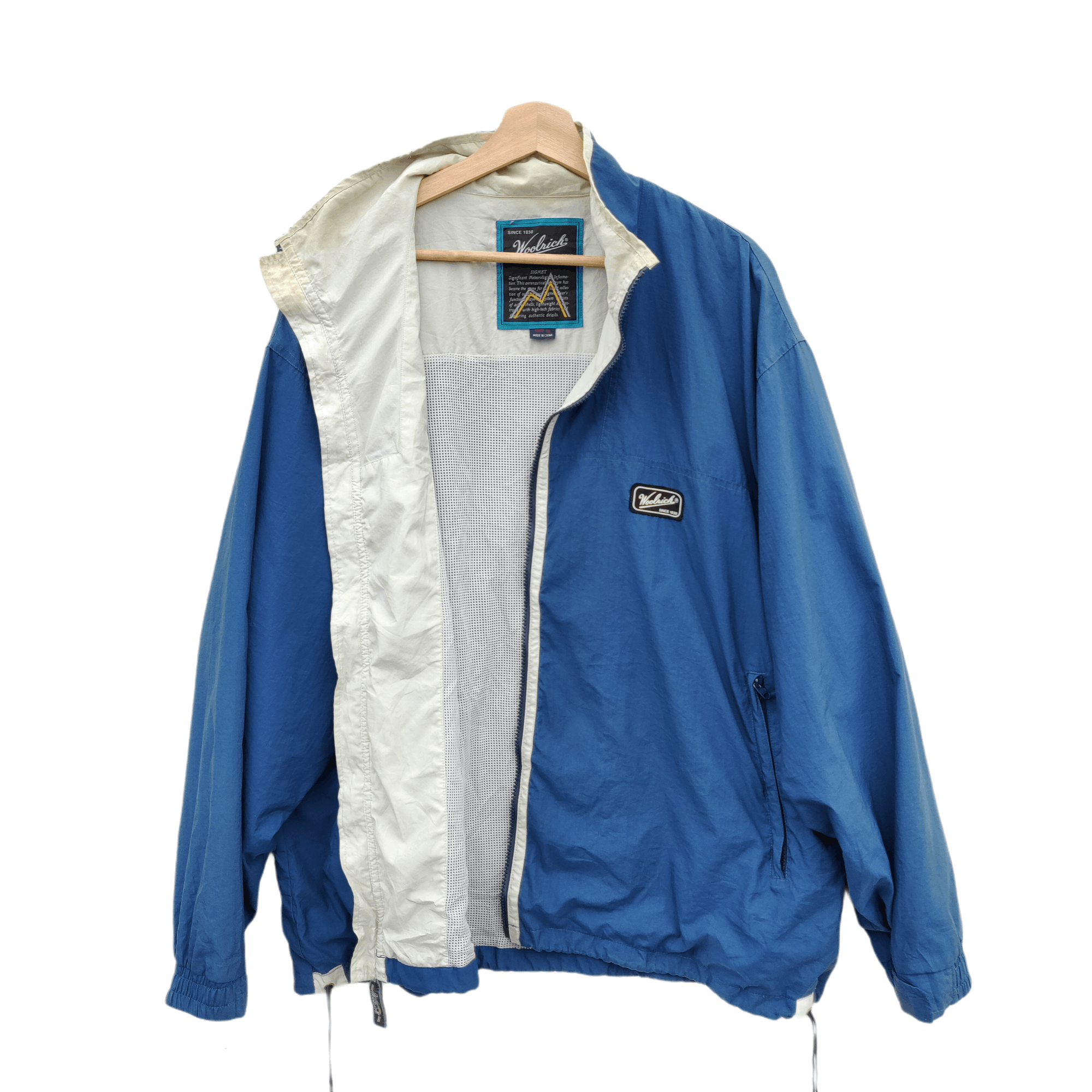 Designer × Vintage × Woolrich Woolen Mills Vintage Woolrich Jacket Full Zipper Japanese Designer Size US L / EU 52-54 / 3 - 5 Thumbnail