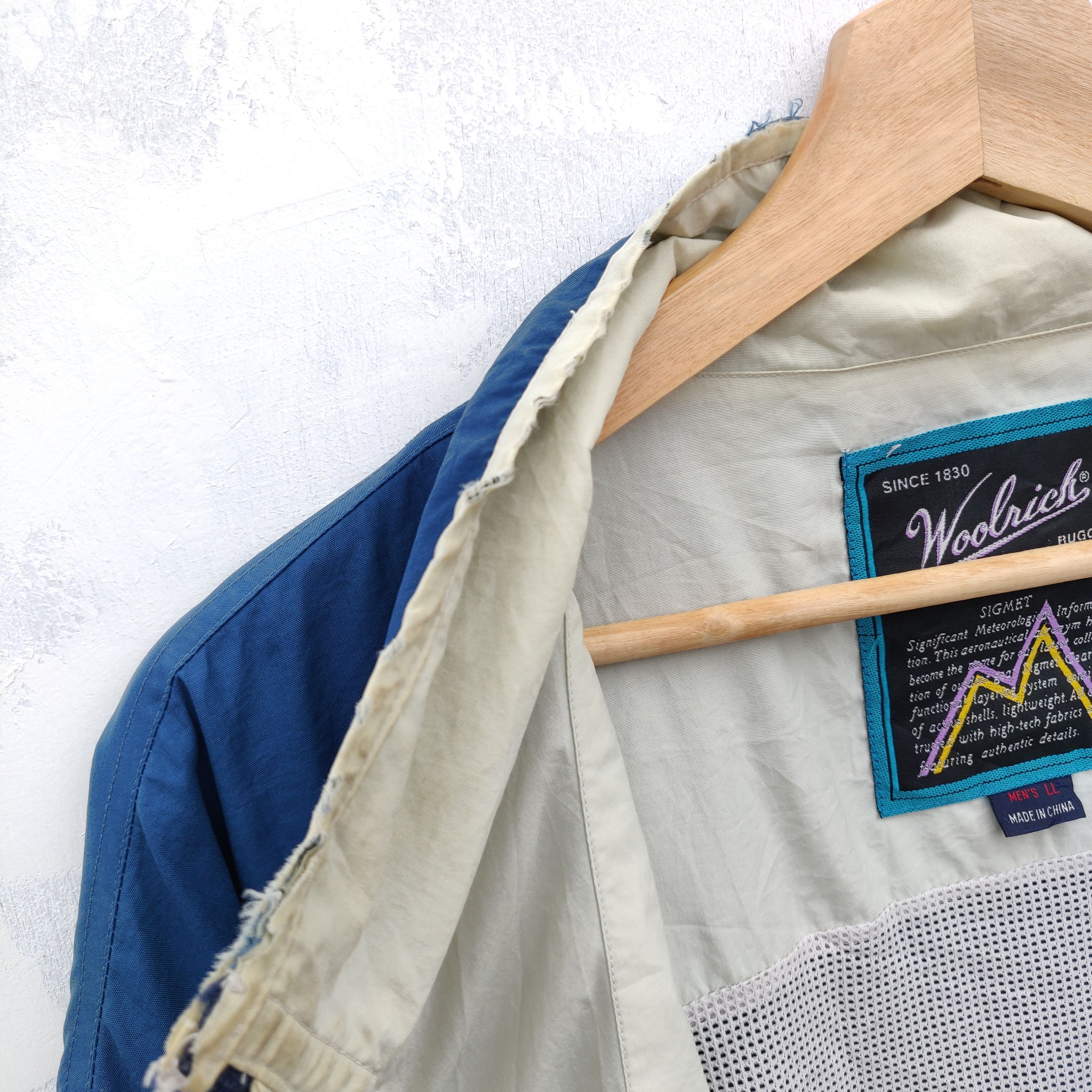 Designer × Vintage × Woolrich Woolen Mills Vintage Woolrich Jacket Full Zipper Japanese Designer Size US L / EU 52-54 / 3 - 10 Thumbnail