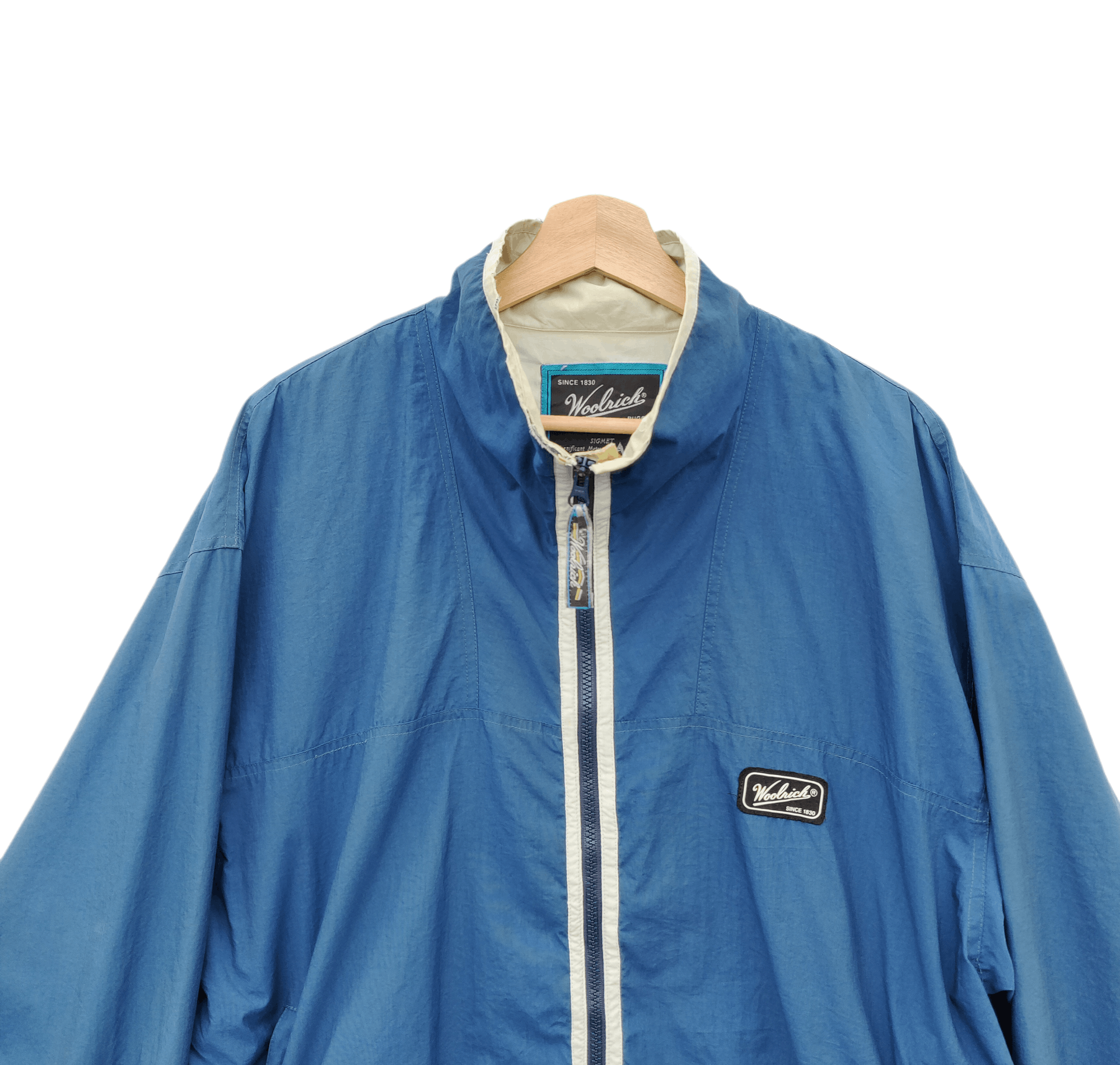 Designer × Vintage × Woolrich Woolen Mills Vintage Woolrich Jacket Full Zipper Japanese Designer Size US L / EU 52-54 / 3 - 2 Thumbnail