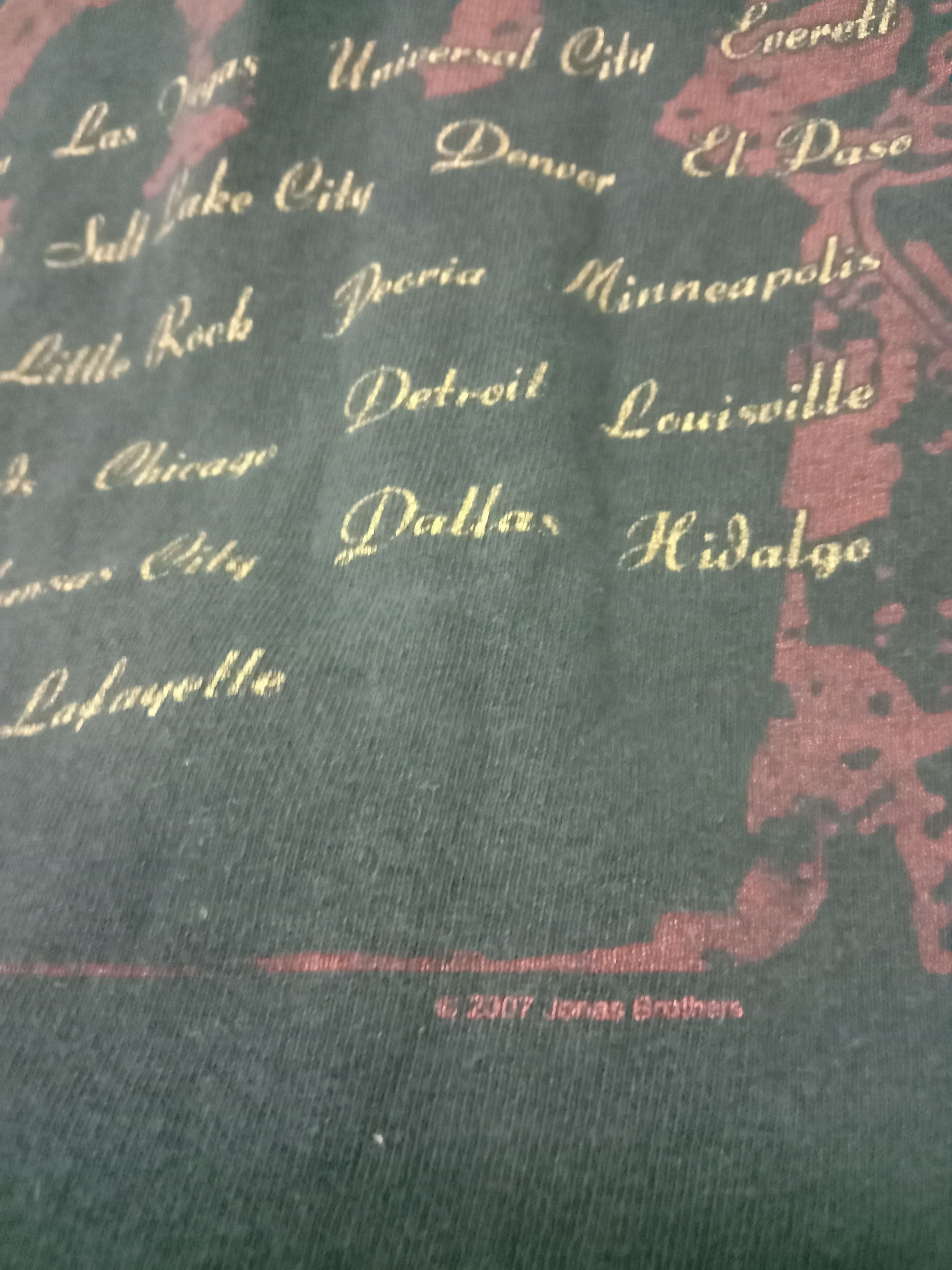 Band Tees Vintage 2007s jonas brothers tee Size US M / EU 48-50 / 2 - 5 Thumbnail