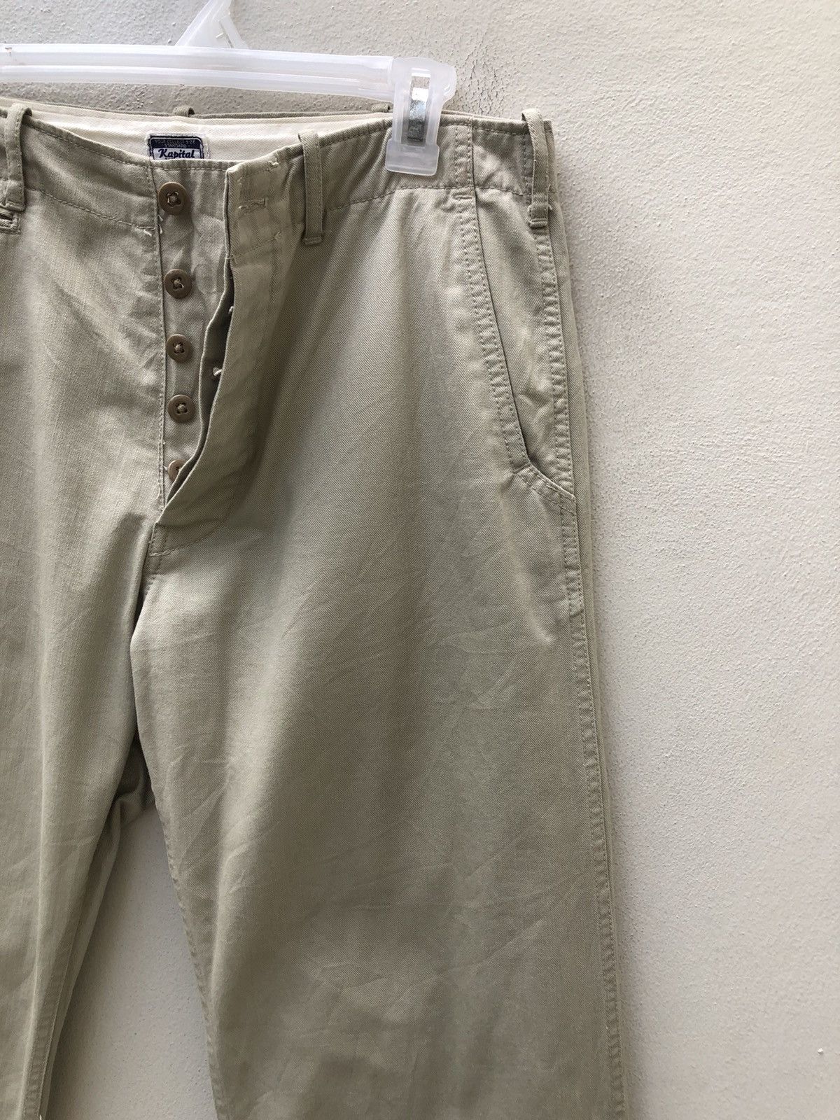 Kapital Kapital Japan Military Khaki Pant Size US 32 / EU 48 - 6 Thumbnail