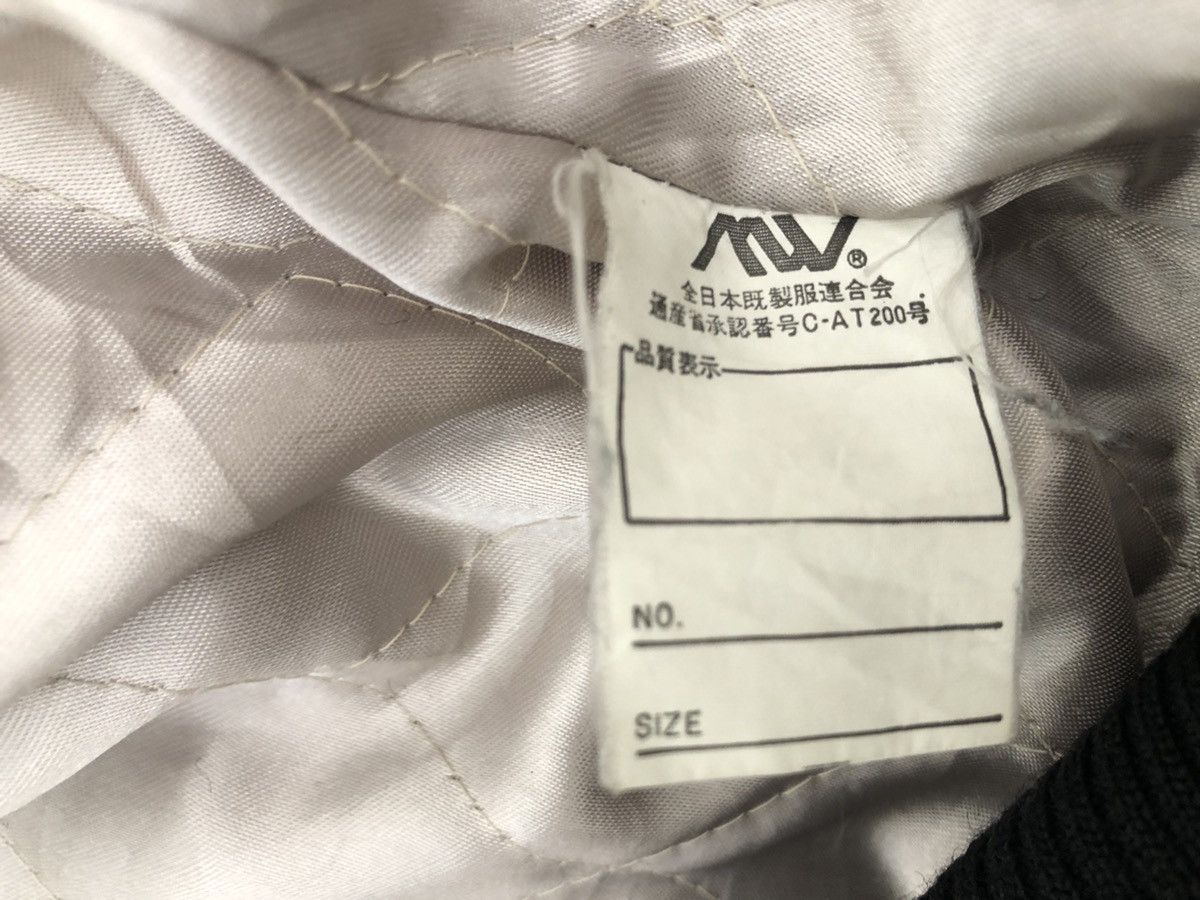 Vintage Vintage 90s NUOVO PELLE SPORT Wool Varsity Bomber Jacket Size US L / EU 52-54 / 3 - 12 Thumbnail