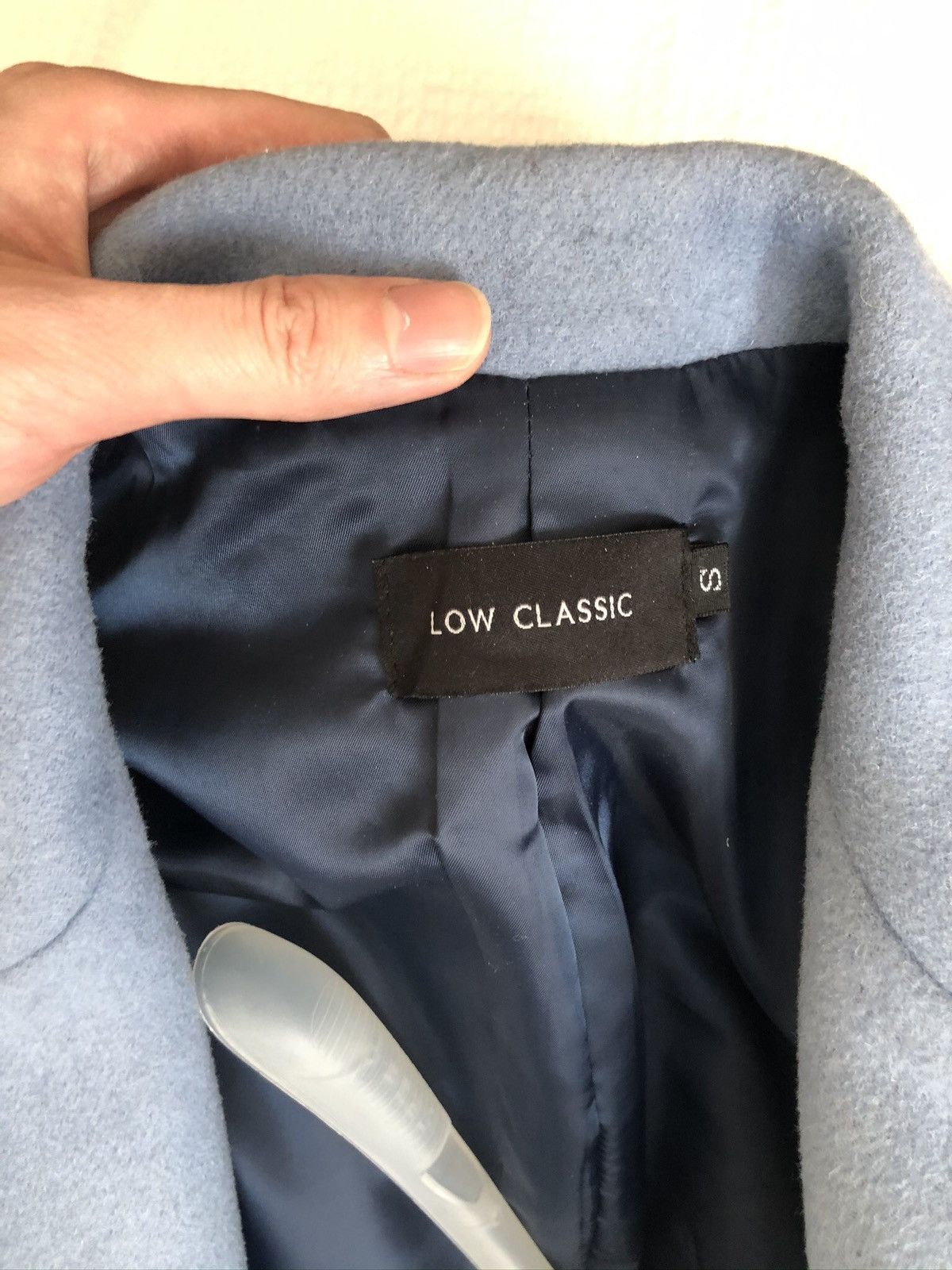 Vintage Low classic baby blue wool coat Size US S / EU 44-46 / 1 - 7 Thumbnail