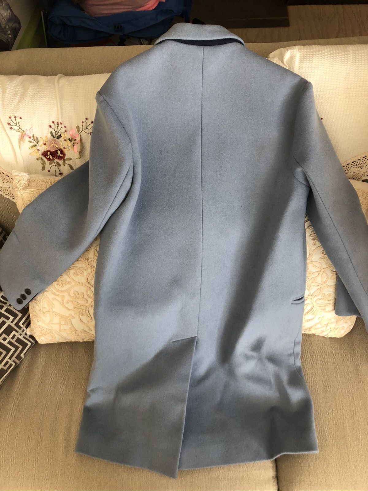 Vintage Low classic baby blue wool coat Size US S / EU 44-46 / 1 - 2 Thumbnail