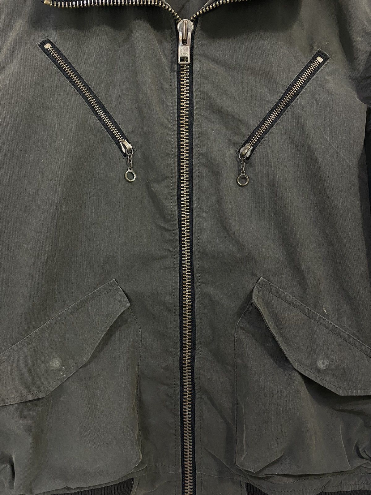 Beams Plus Beams Zipper Jacket High Collar Design Military Design Size US L / EU 52-54 / 3 - 5 Thumbnail