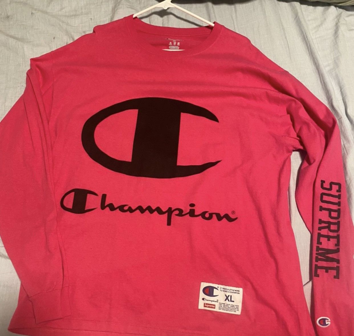 Supreme x clearance champion long sleeve